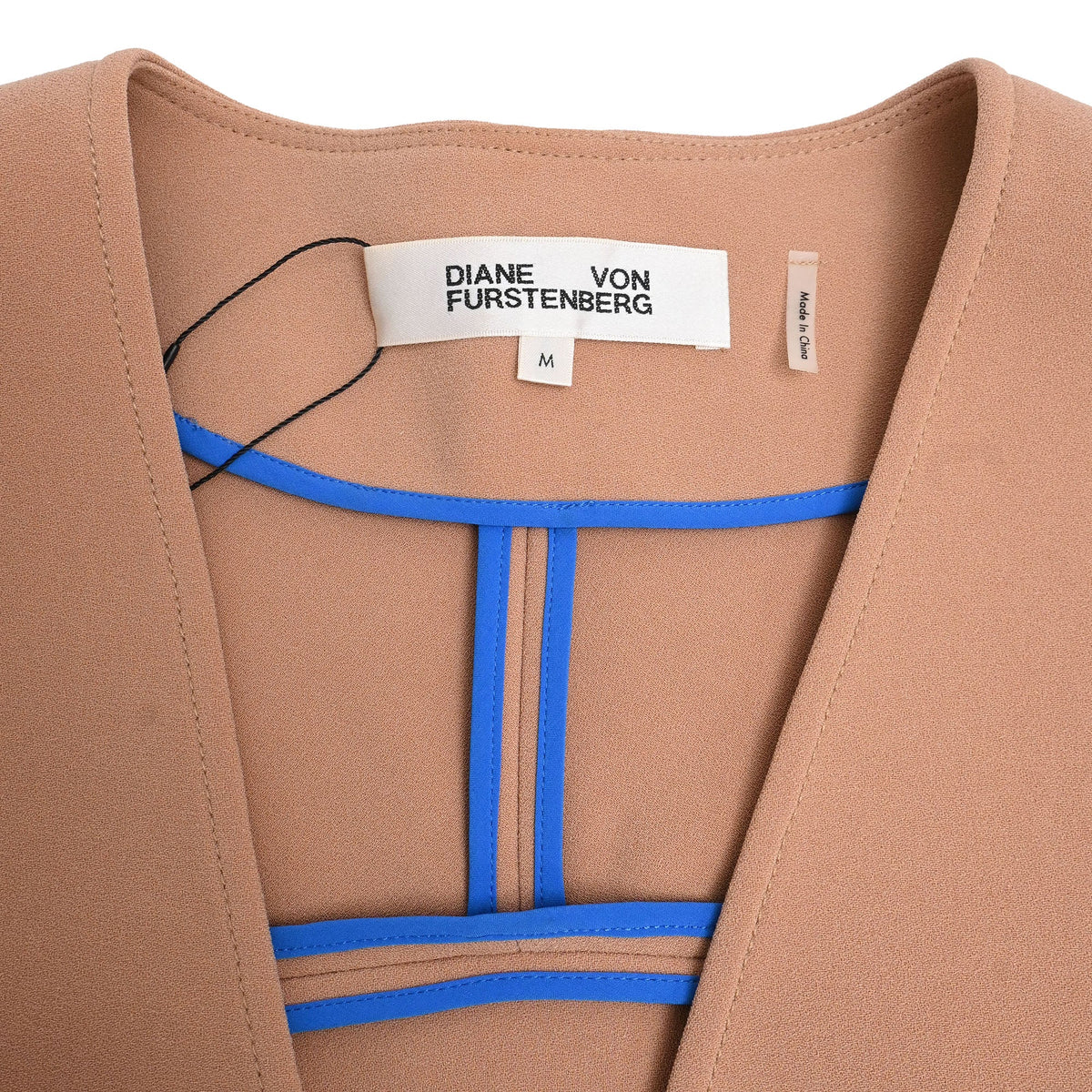 Blazer de acetato color café