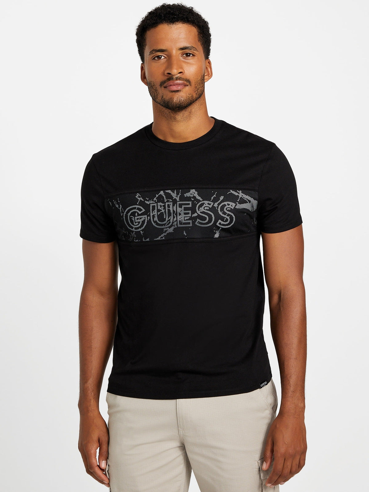 Camiseta con cuello redondo