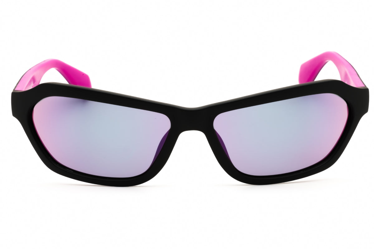 Gafas color negro y vinotinto