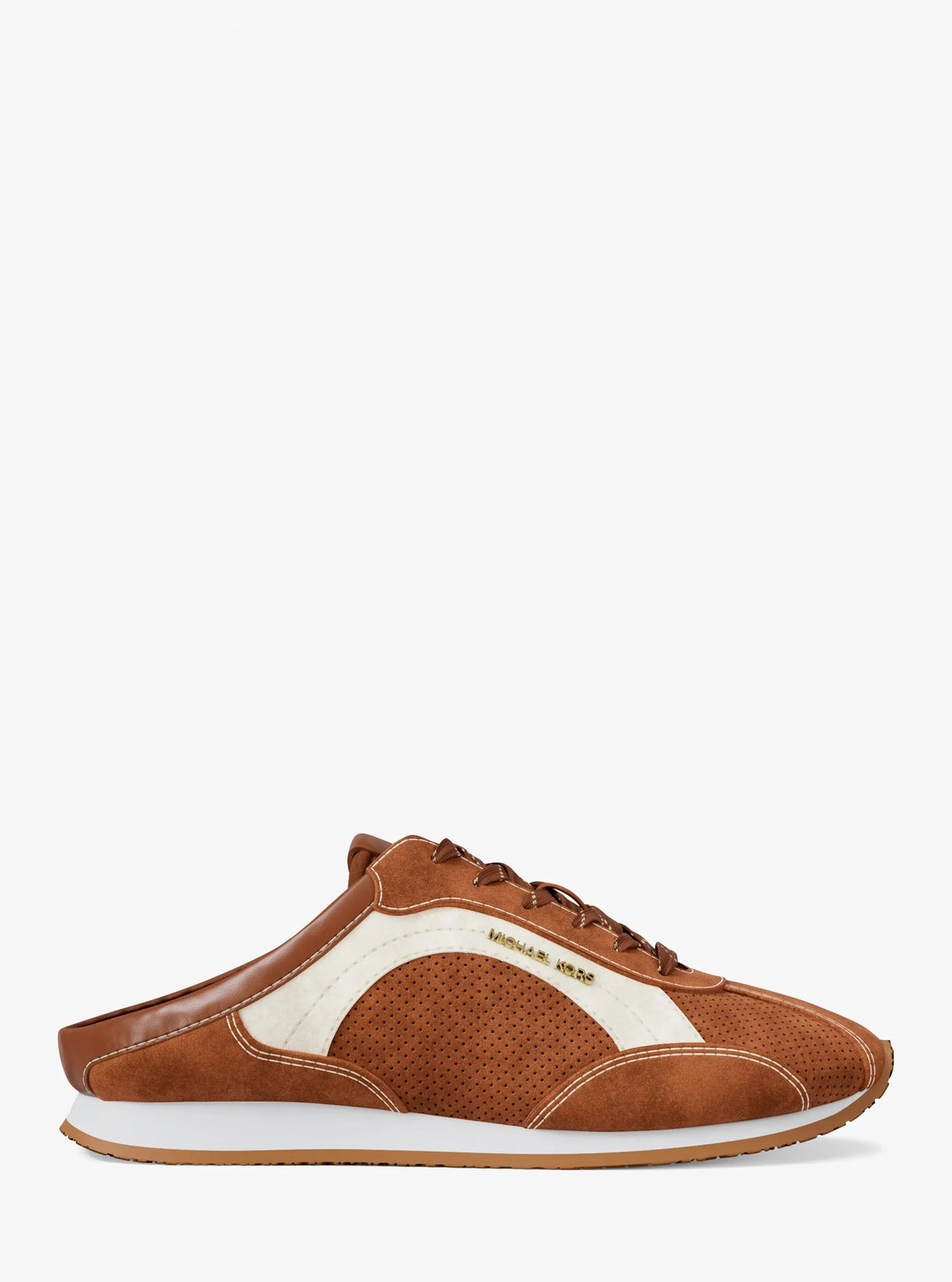 Tenis de gamuza sin cordones
