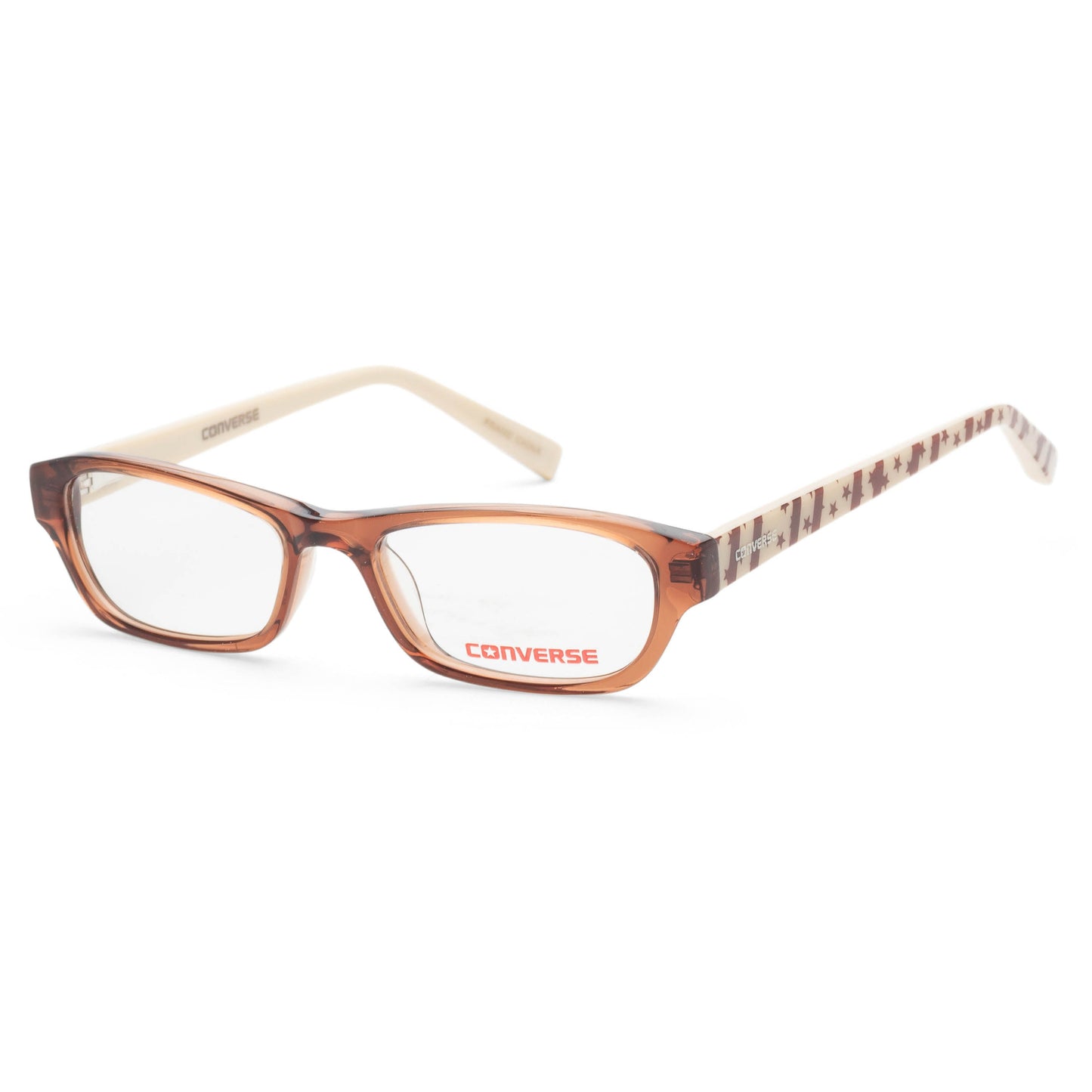 Montura para gafas unisex 46 mm color café