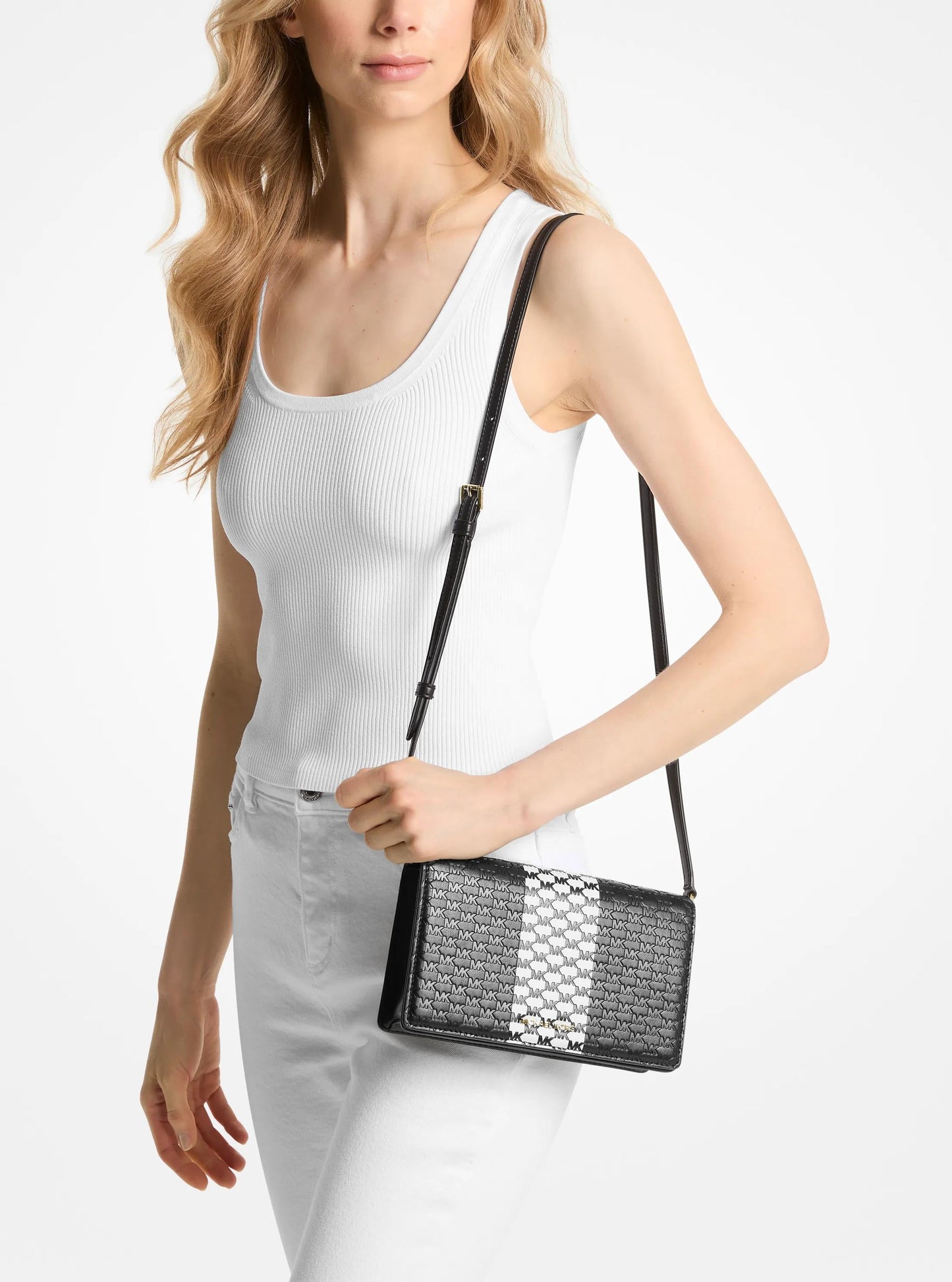 Bolso cruzado de cuero
