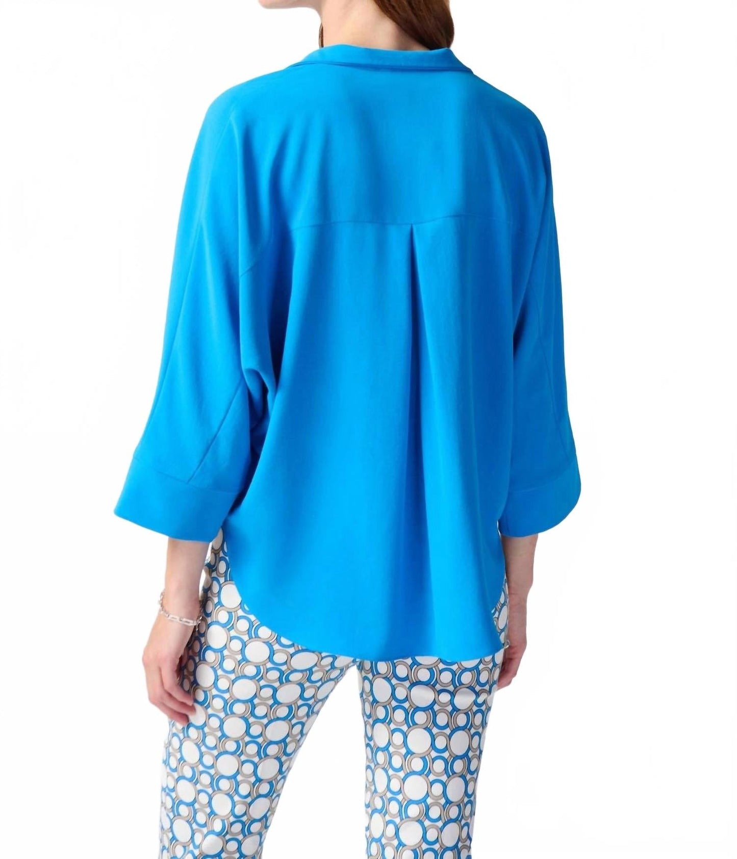 Top color azul