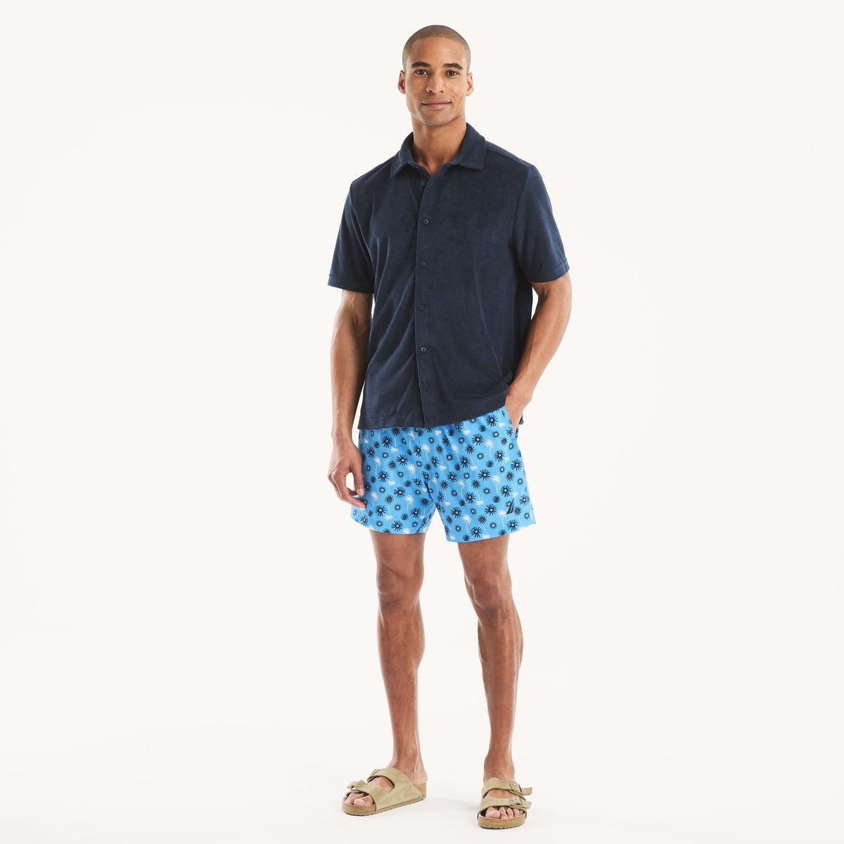 Vestido de baño de hombre con estampado