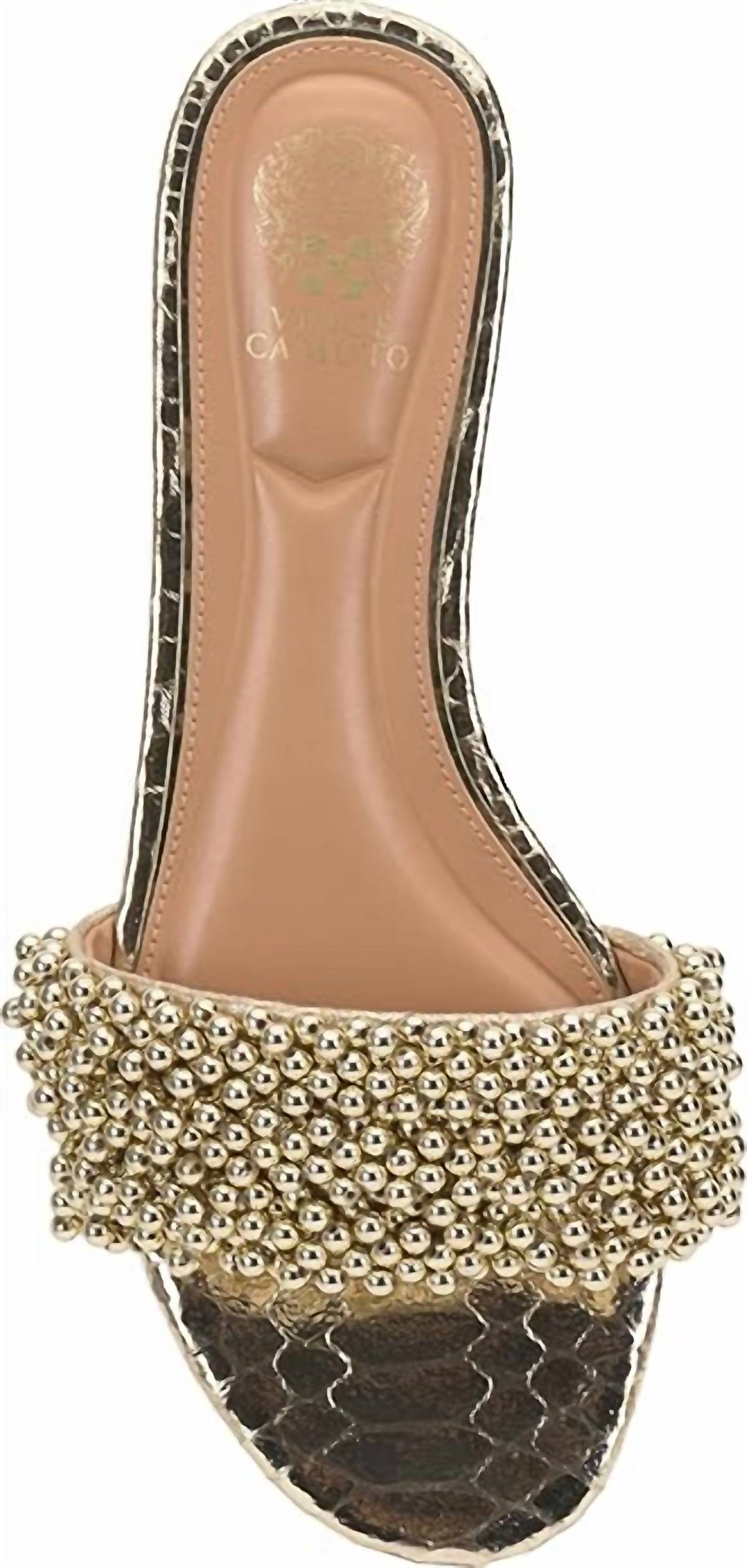 Sandalias de mujer color dorado