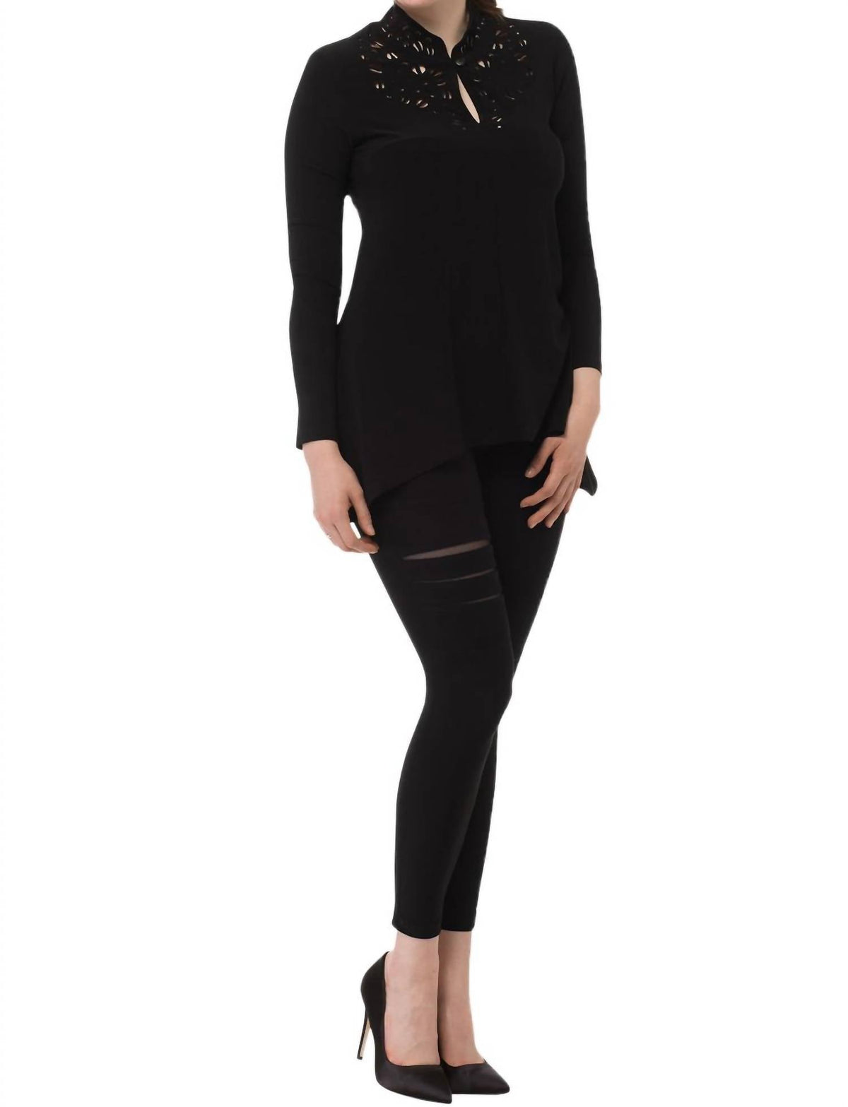 Leggings color negro