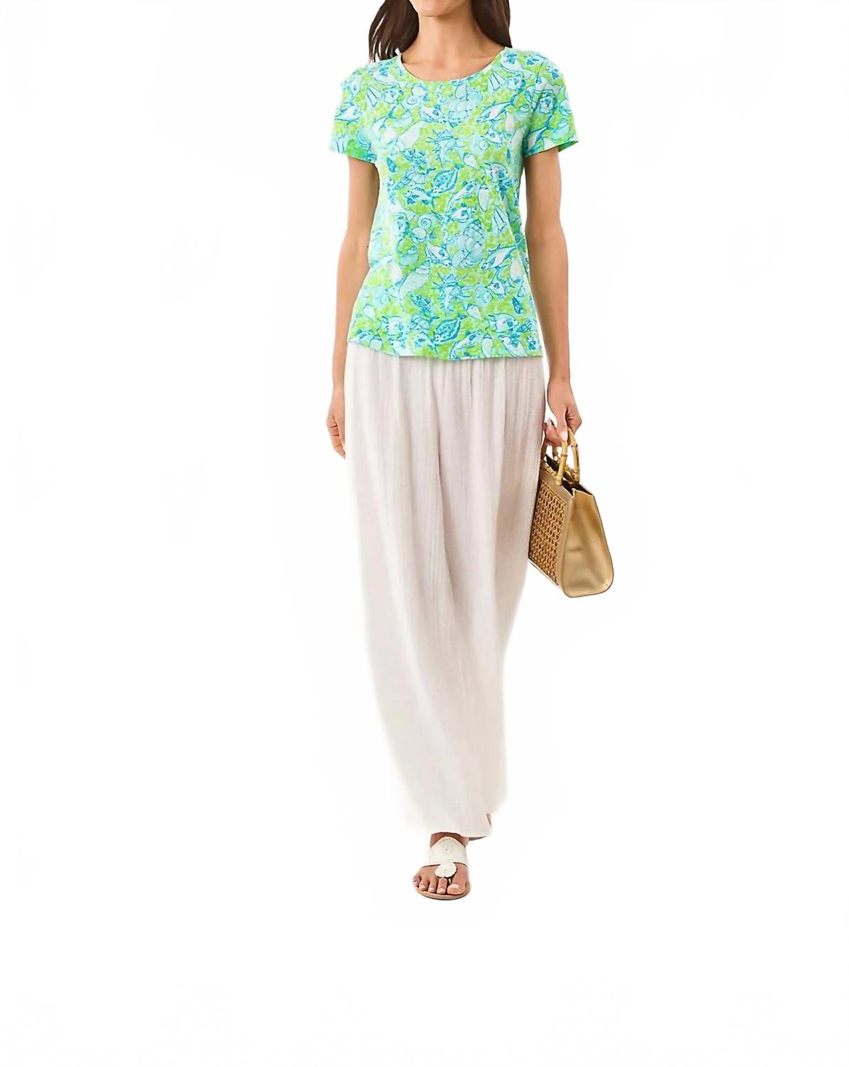 Top color azul