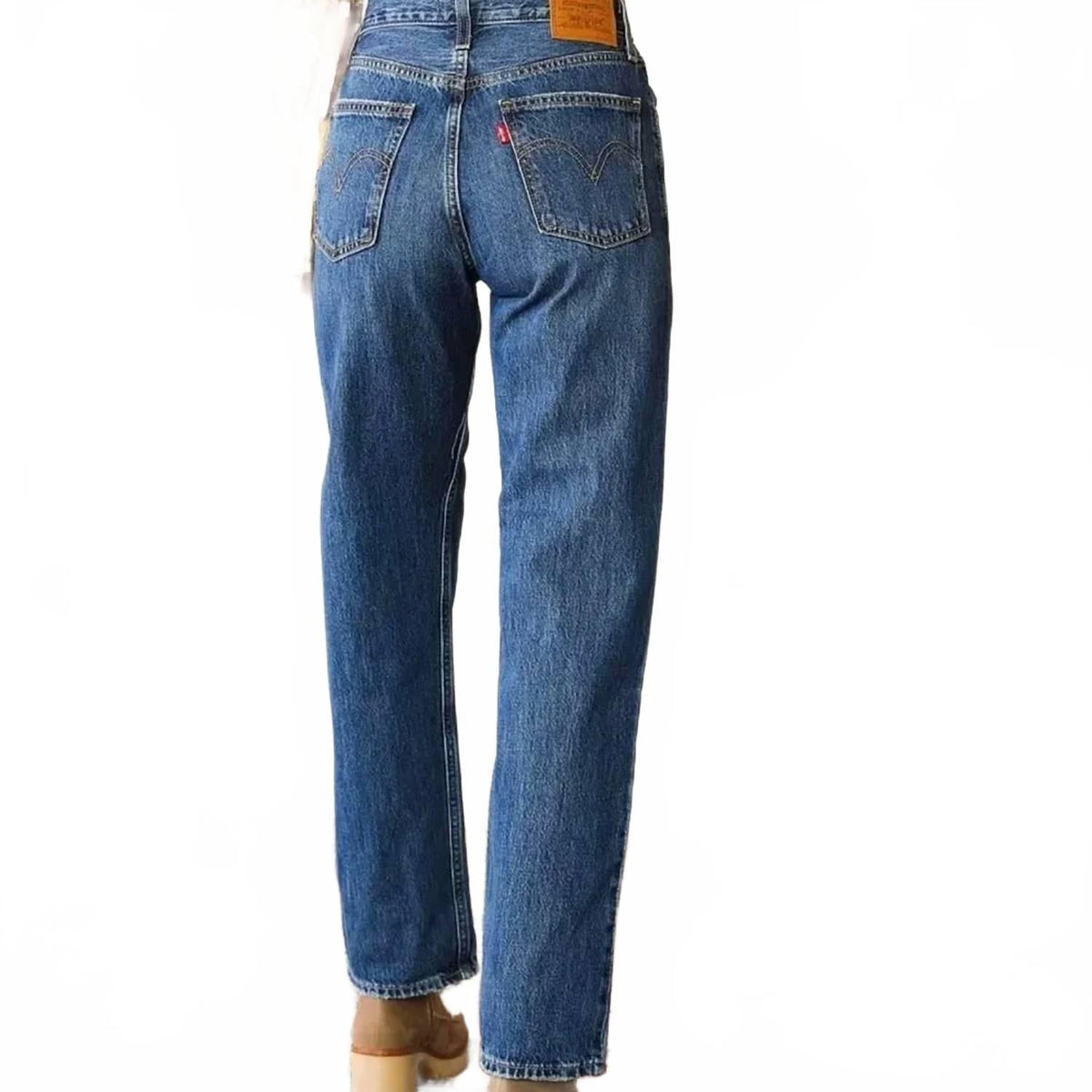 Jean color azul