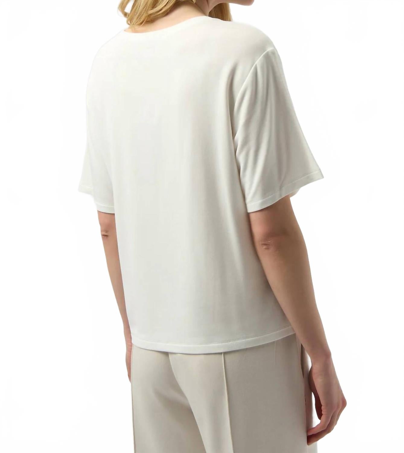 Short color blanco