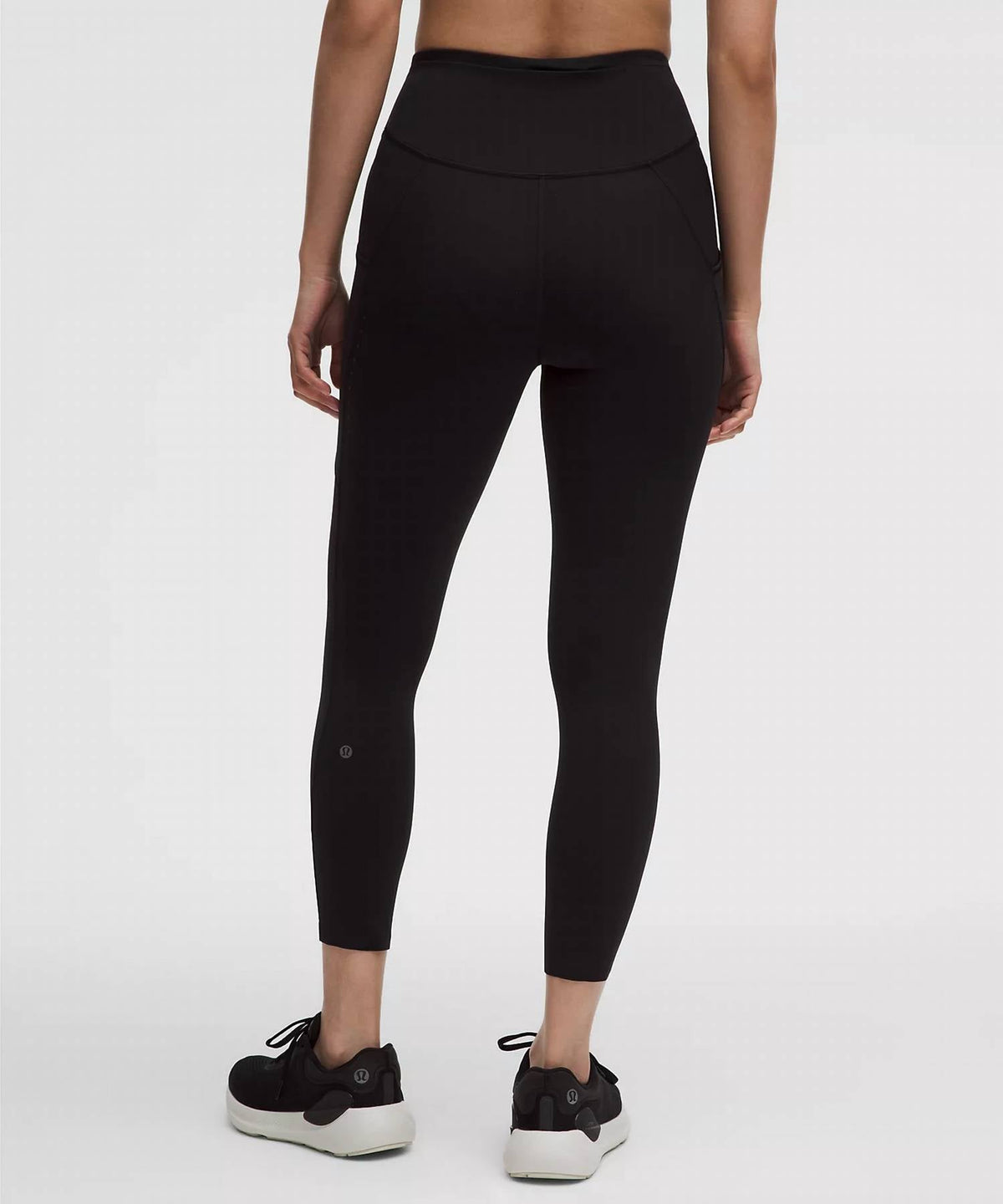 Leggings de tiro alto color negro