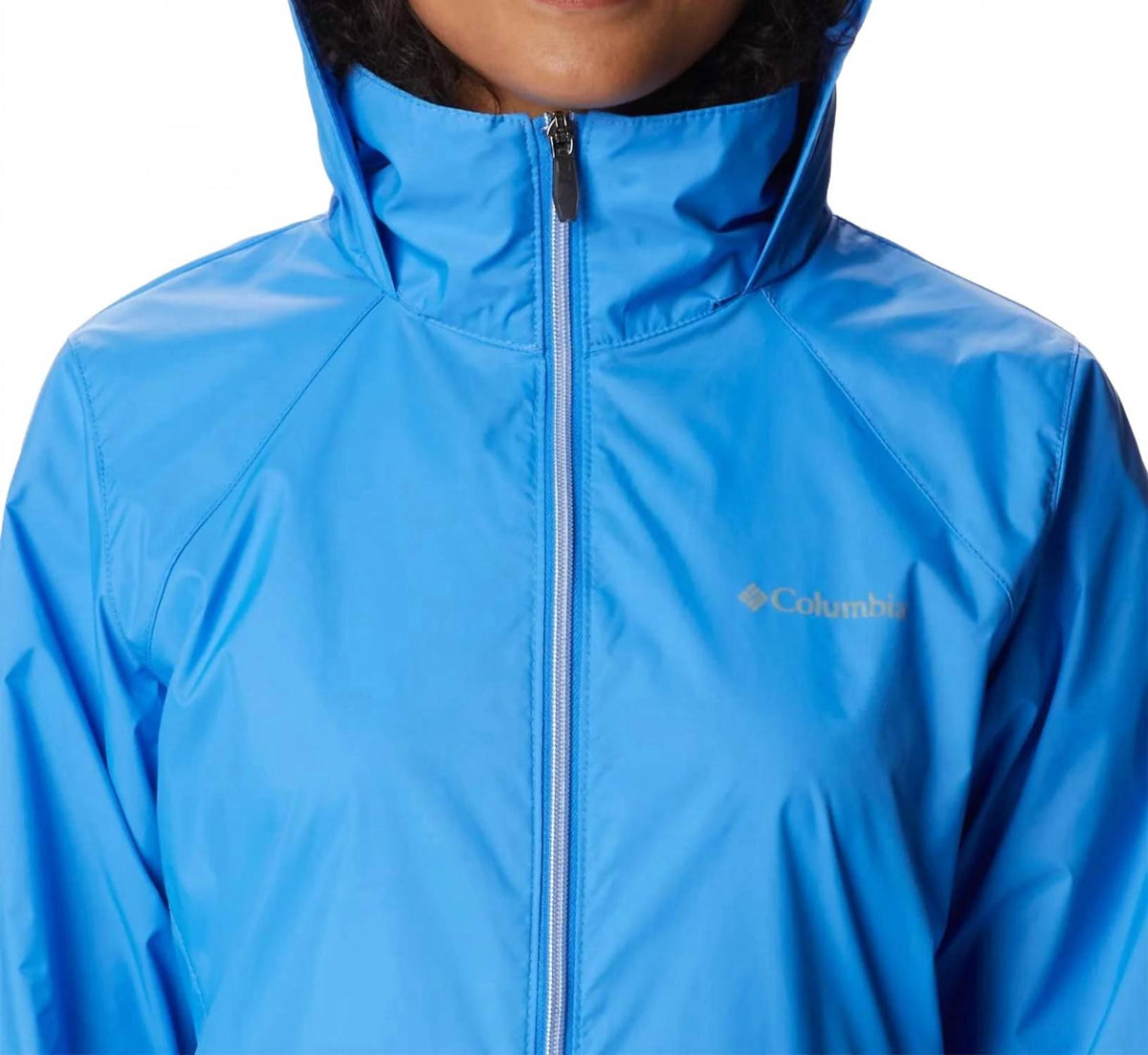 Chaqueta de mujer color azul