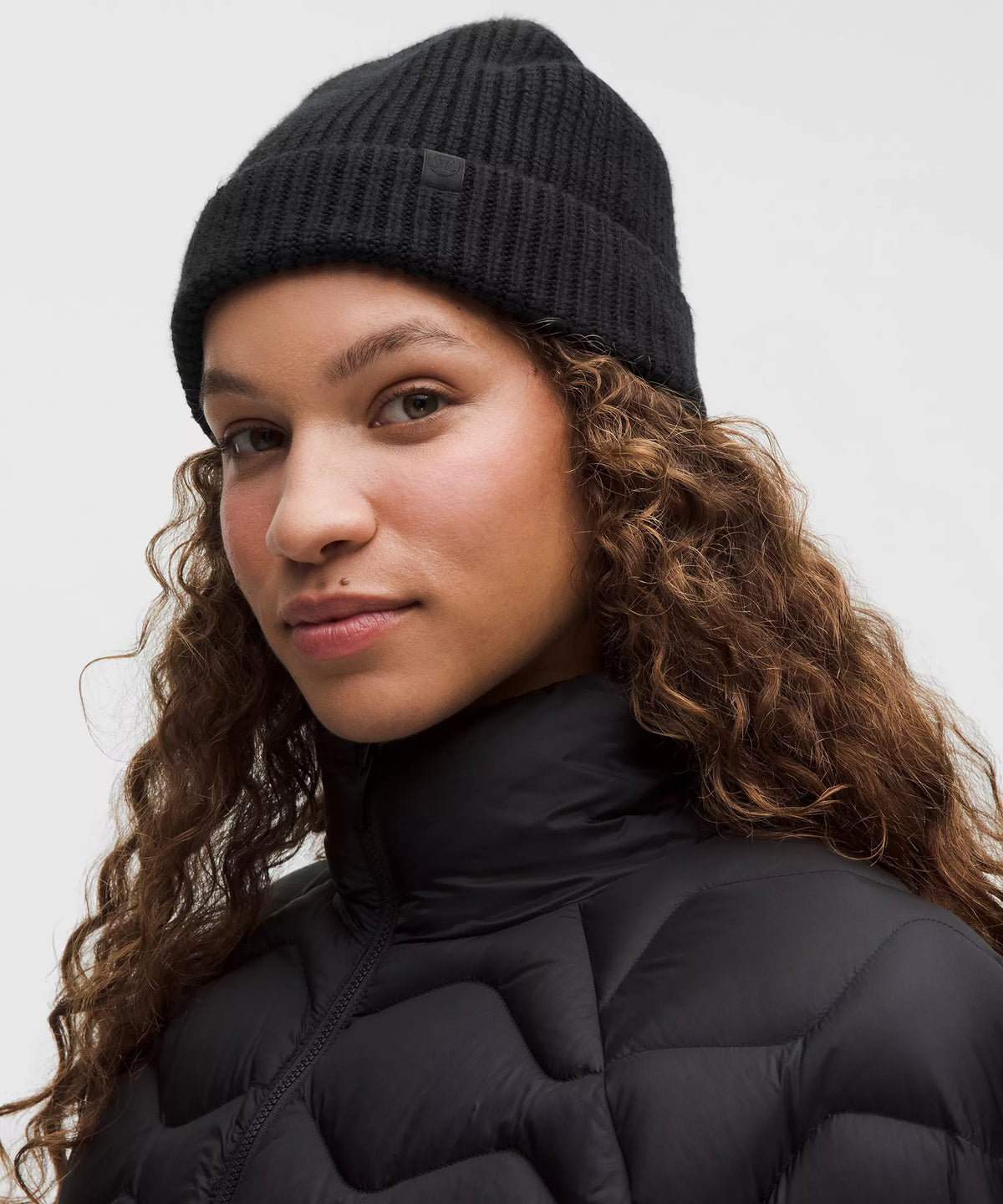 Gorro tejido de mezcla de lana