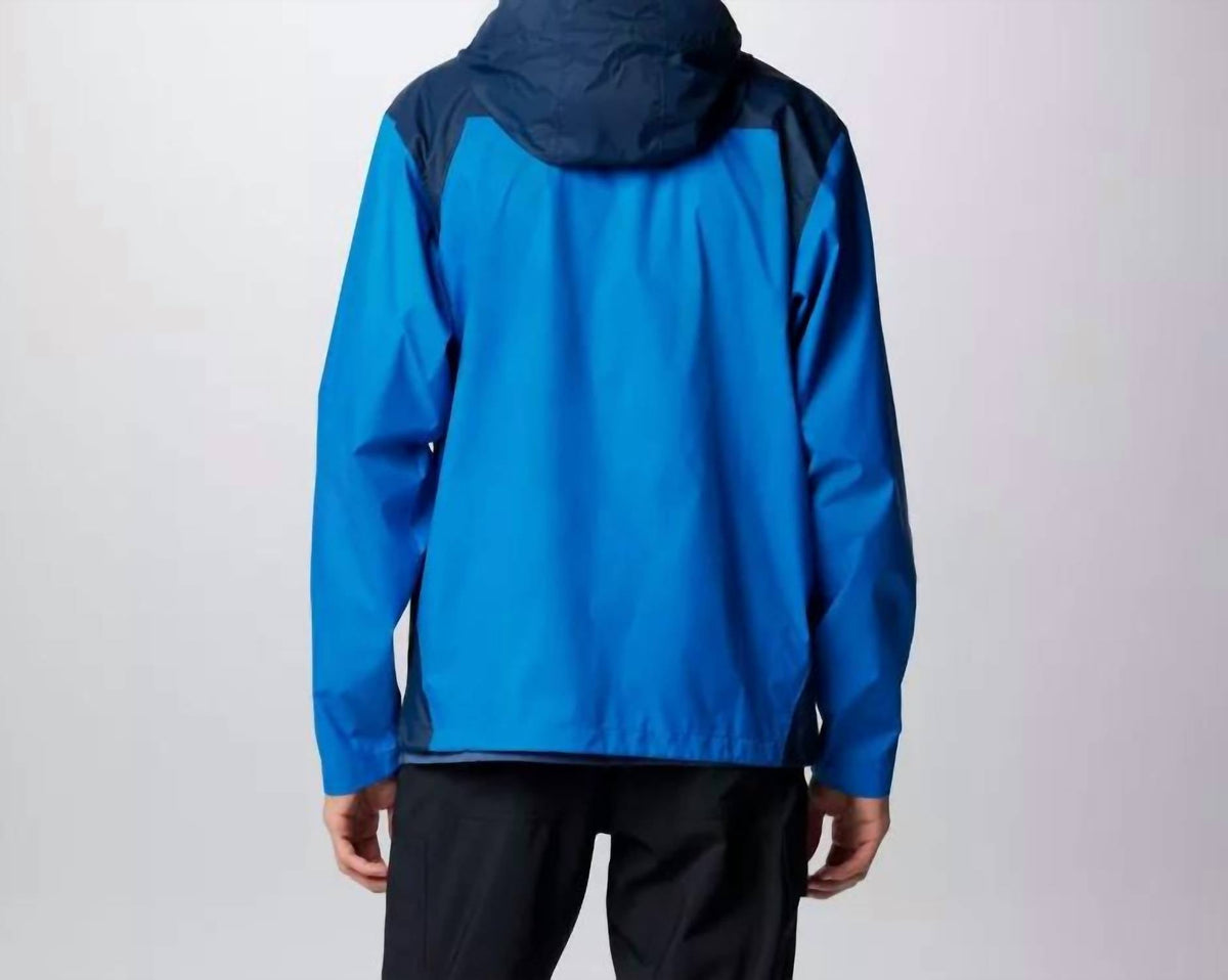 Chaqueta de hombre color azul