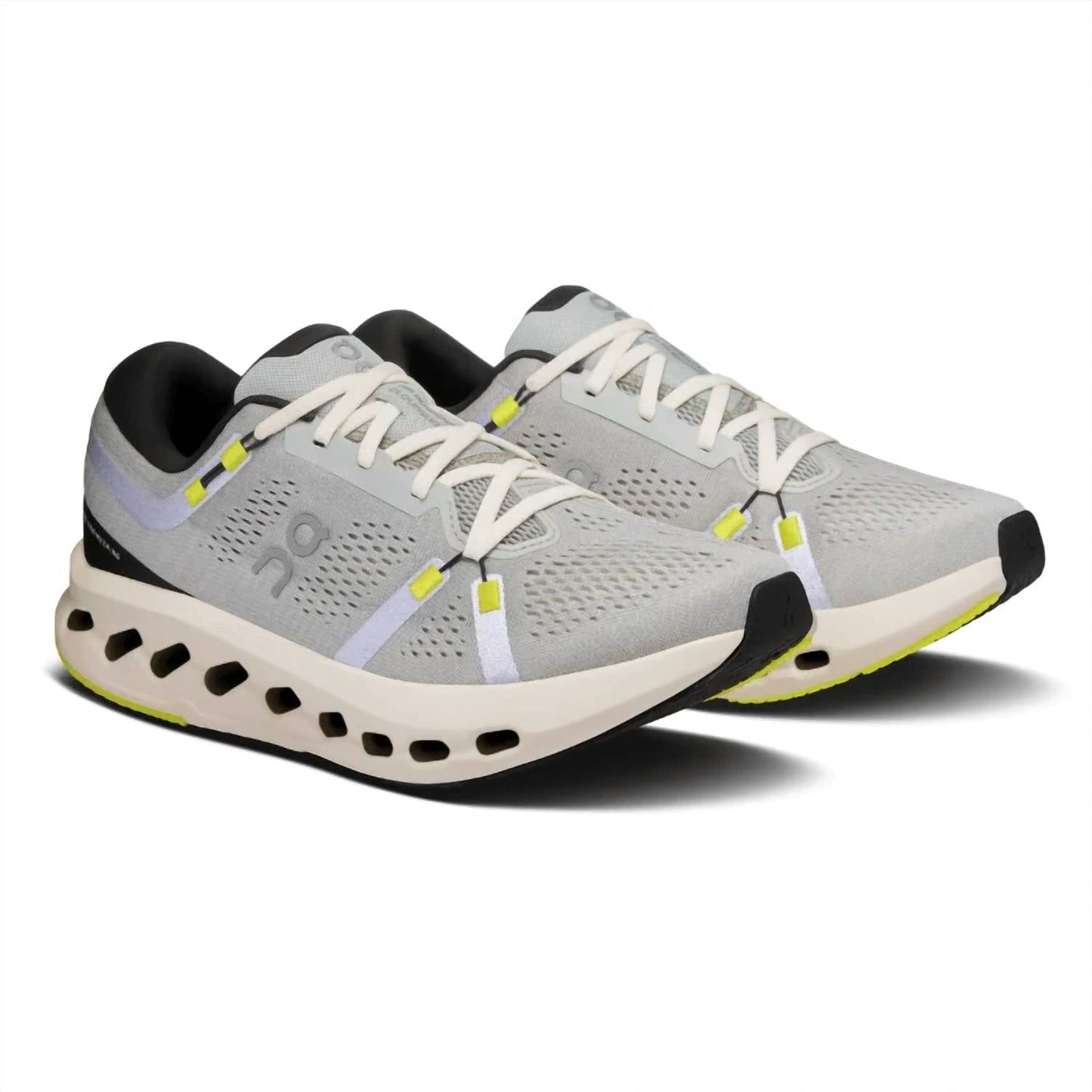 Tenis para correr de hombre color marfil