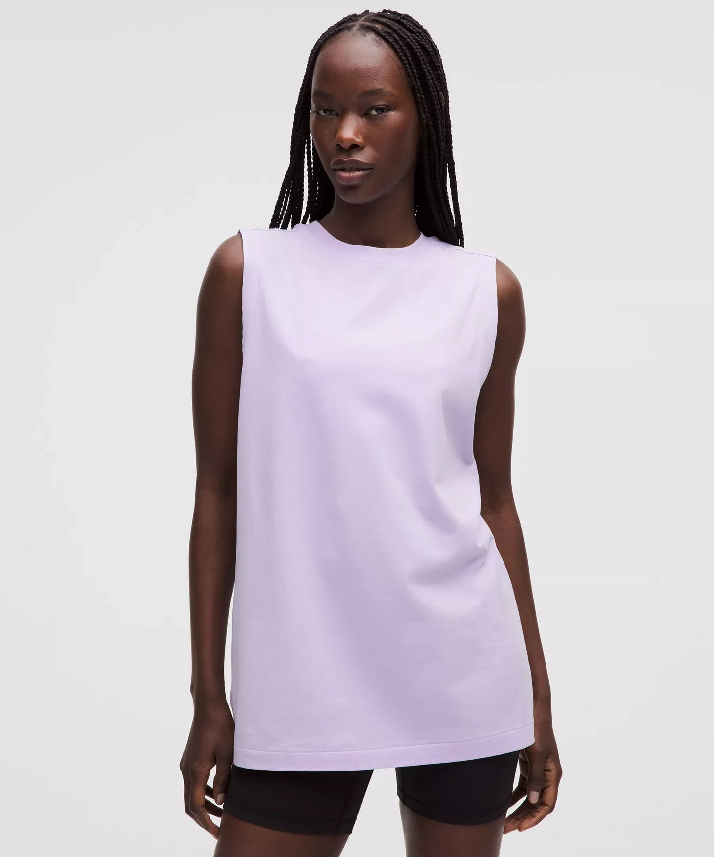 Camiseta sin mangas de algodón