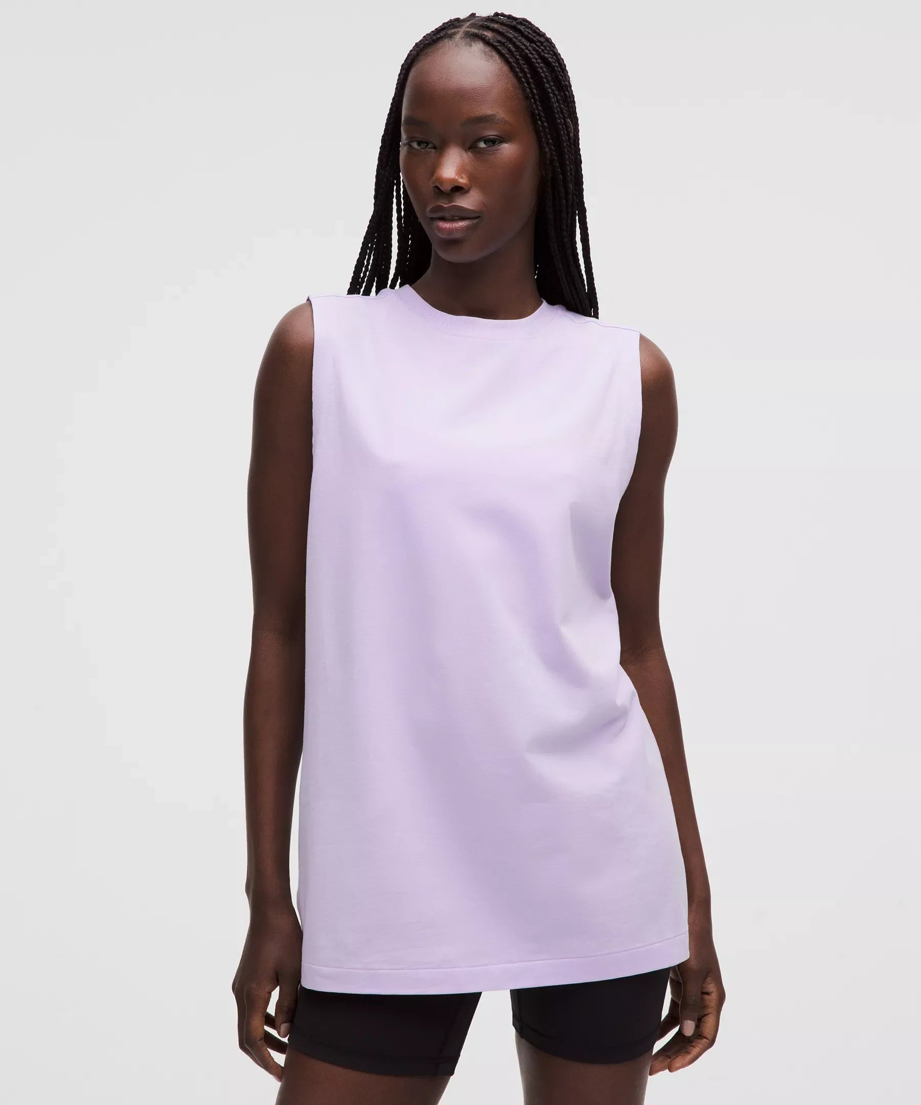 Camiseta sin mangas de algodón