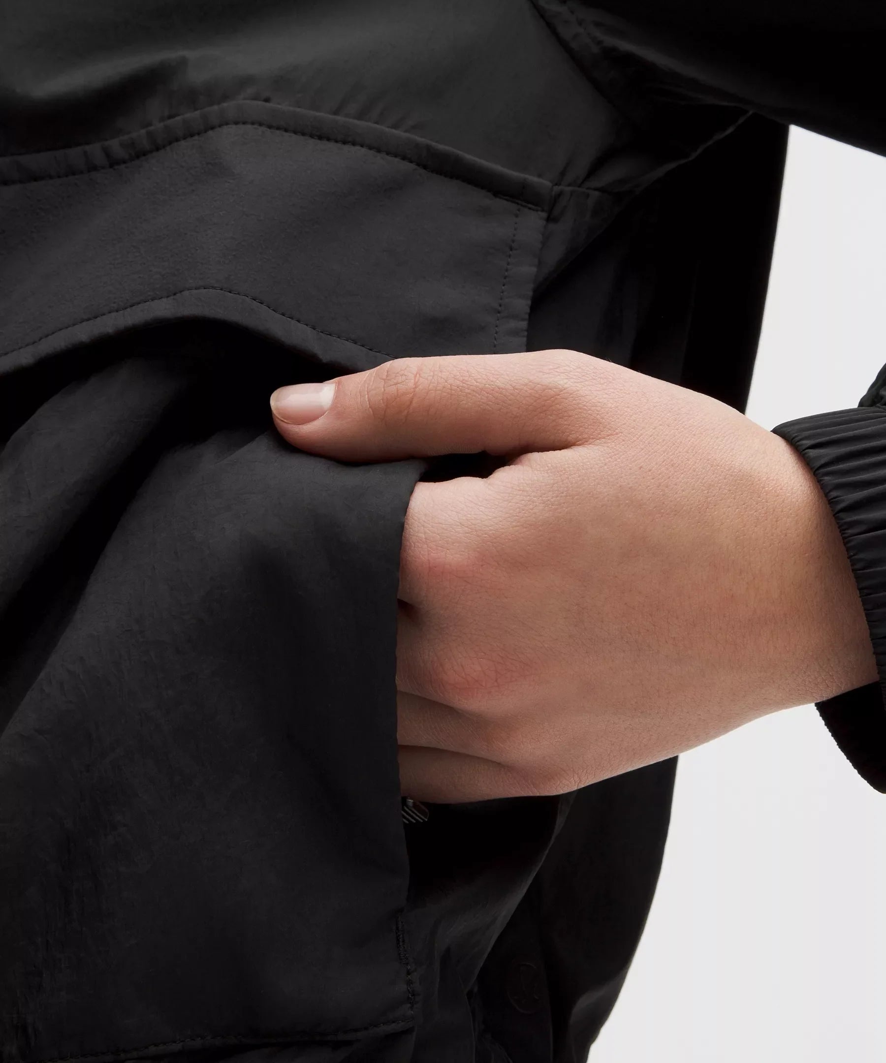 Chaqueta de corte amplio