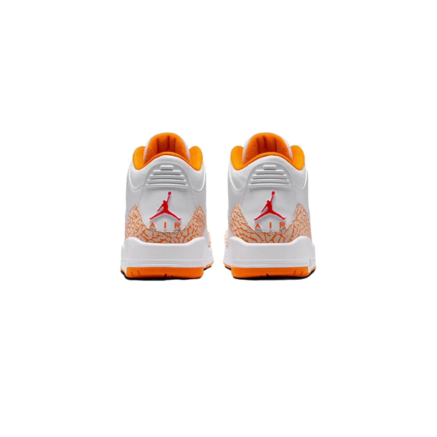 Nike Air Jordan 3 Retro White / Pimento - Orange  CK9246-101 Mujer