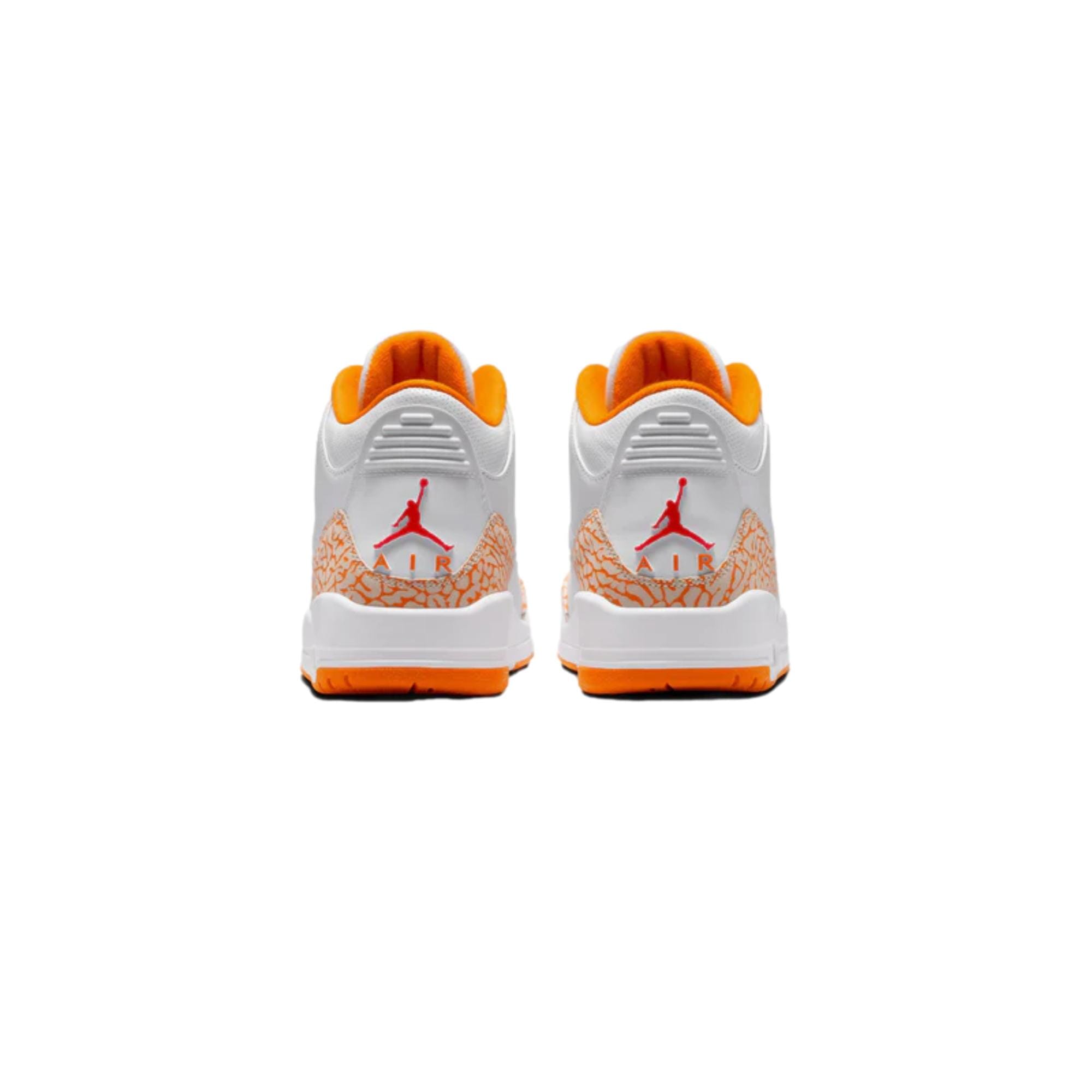Nike Air Jordan 3 Retro White / Pimento - Orange  CK9246-101 Mujer