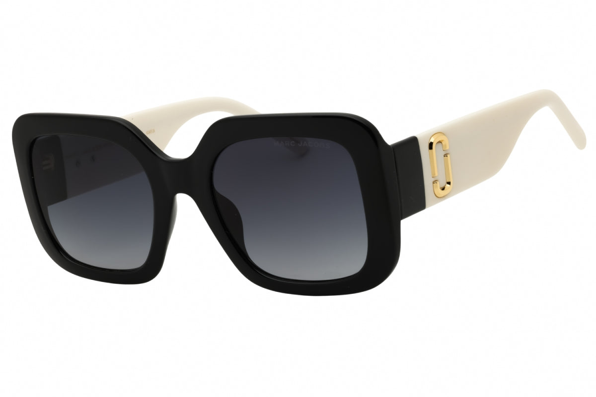 Gafas color gris oscuro y negro y blanco
