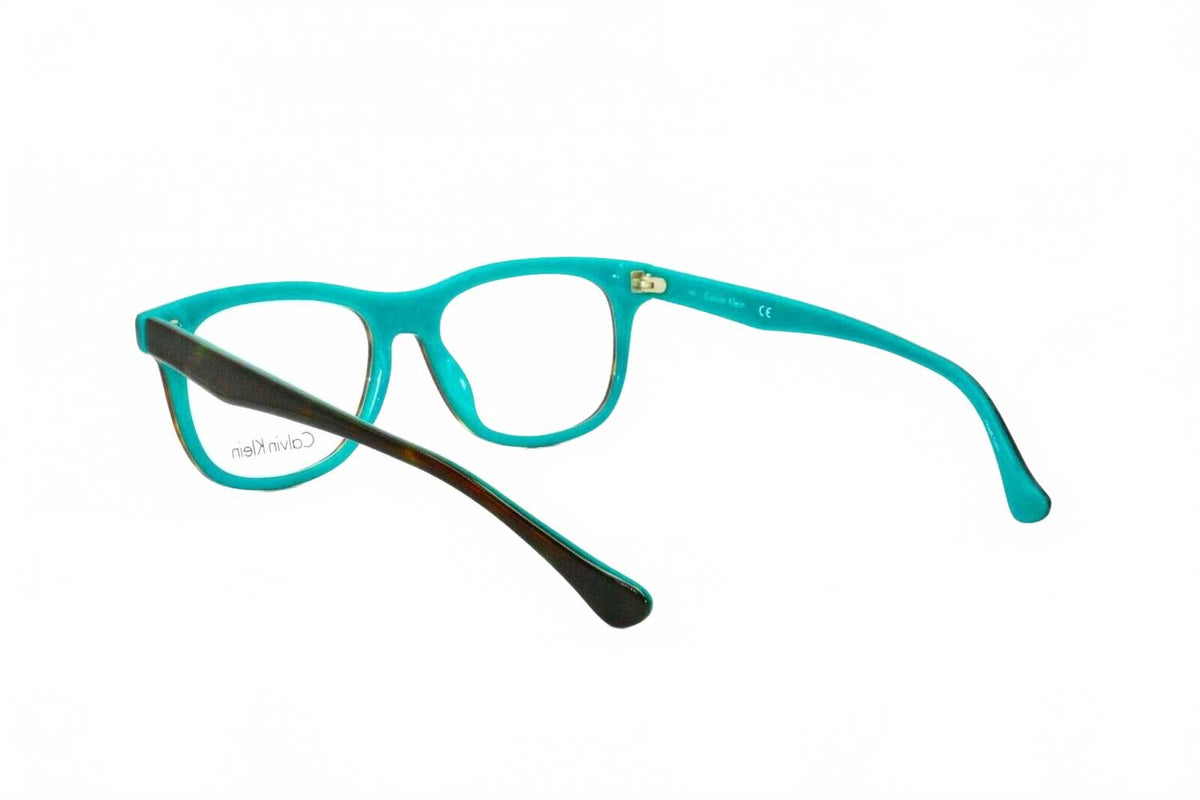Montura para gafas unisex de montura cuadrada color café y verde