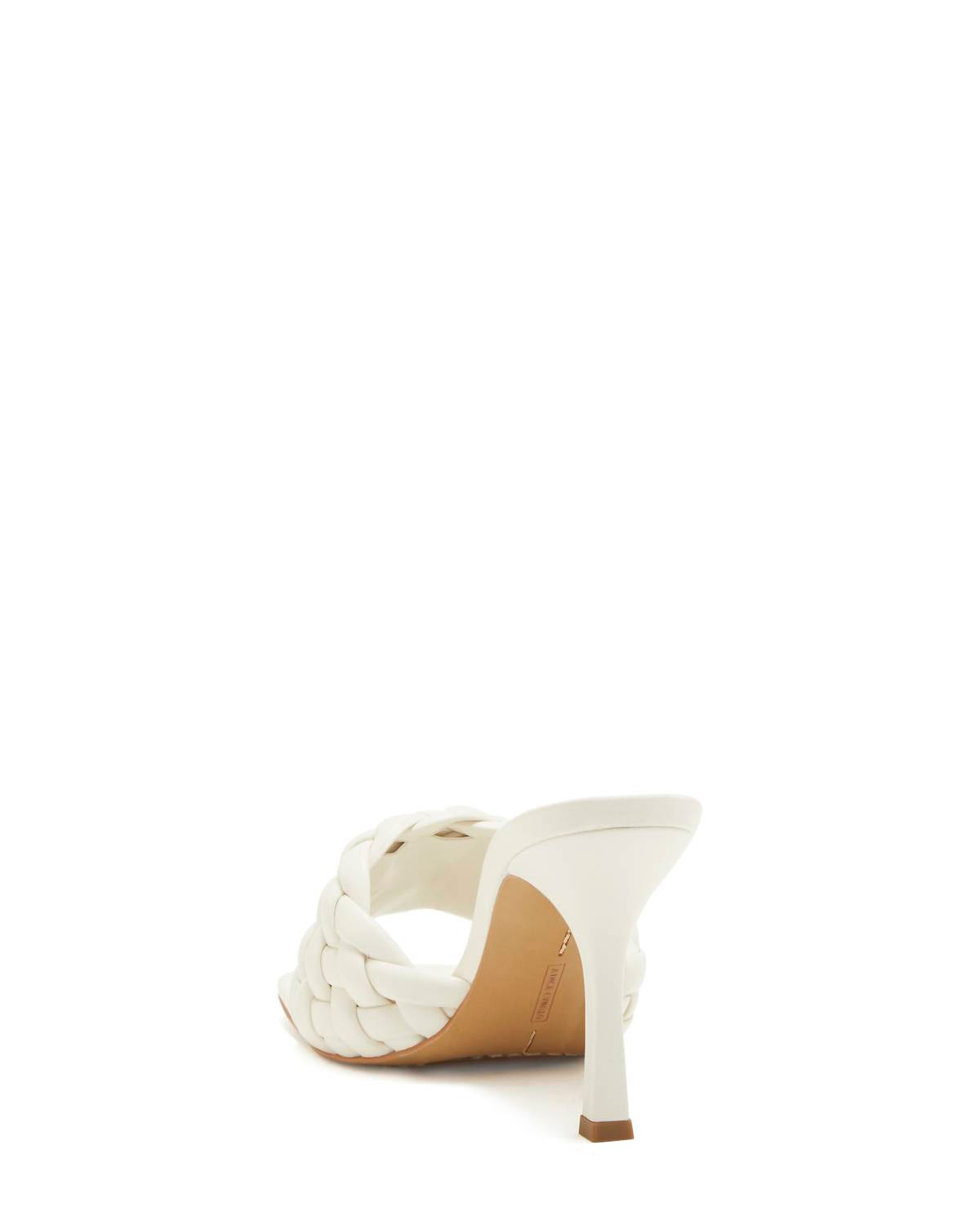 Zapatos destalonados color blanco