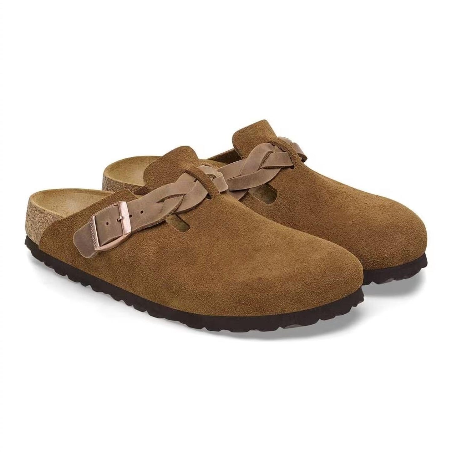 Zuecos de mujer de cuero