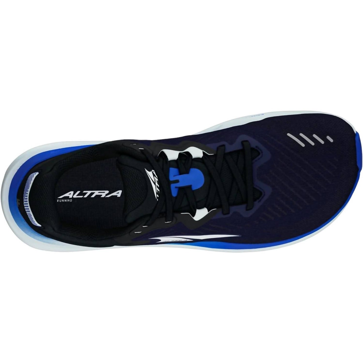 Tenis para correr de hombre color azul marino y negro