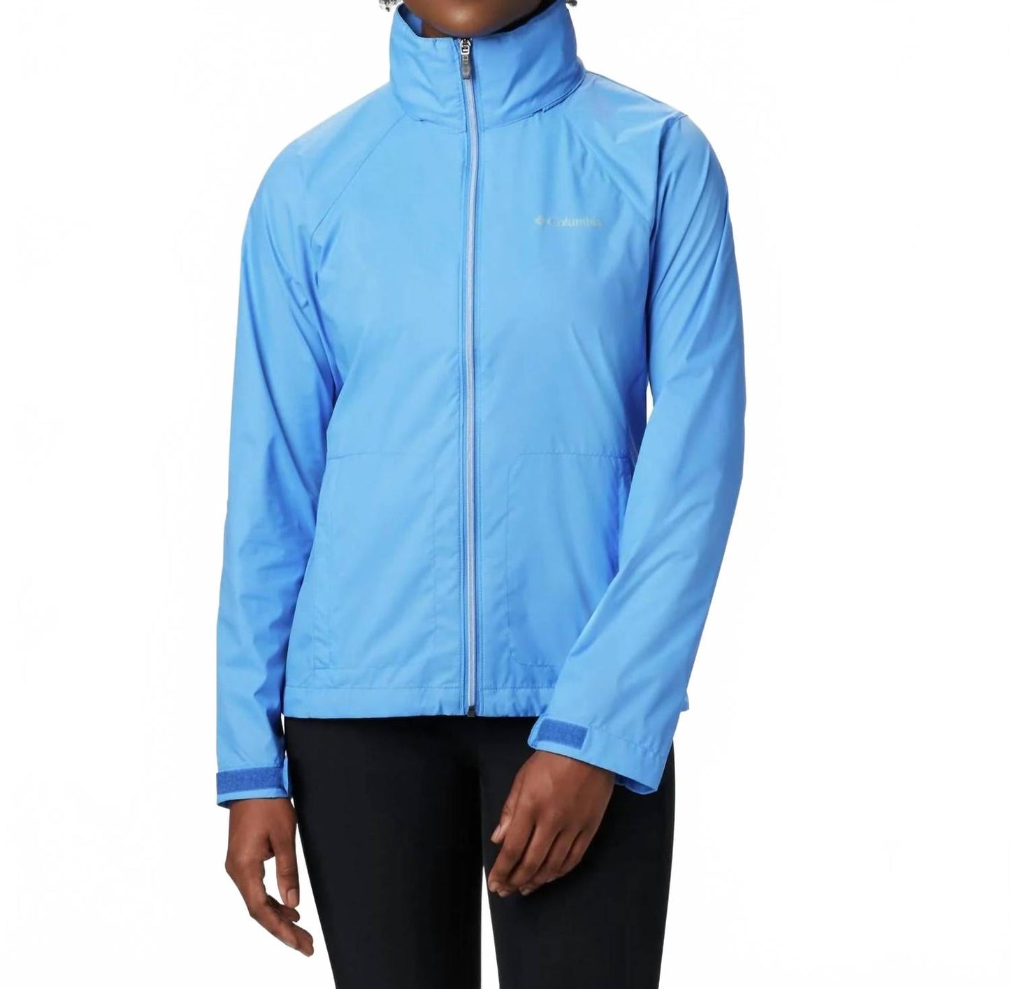 Chaqueta de mujer color azul