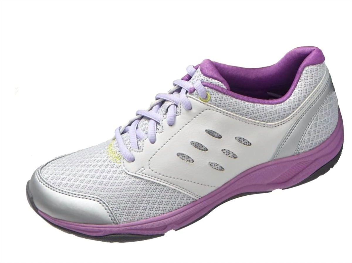 Tenis de mujer color plateado