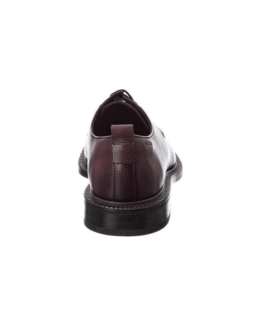 Zapatos de cordones de cuero