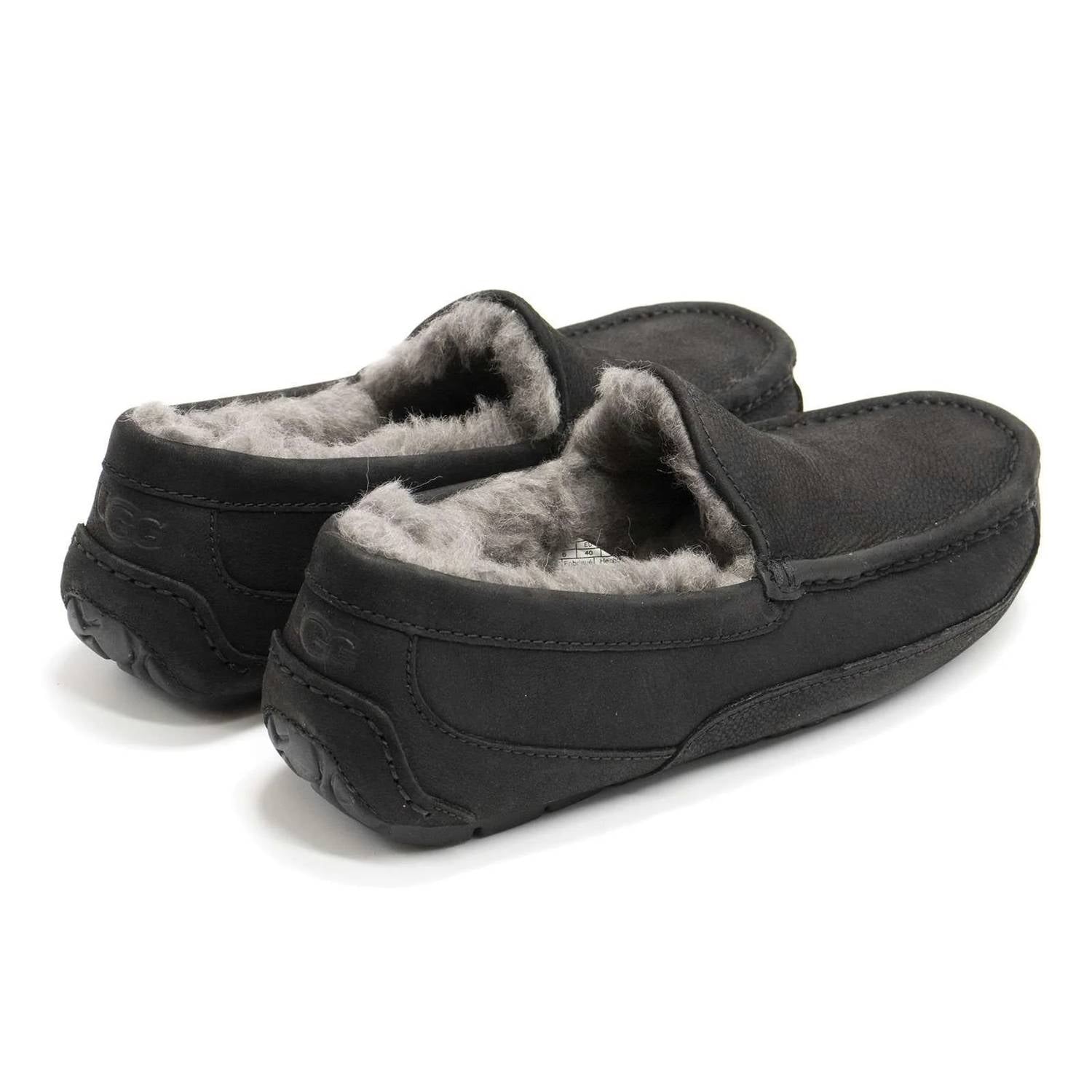Mocasines de hombre color negro