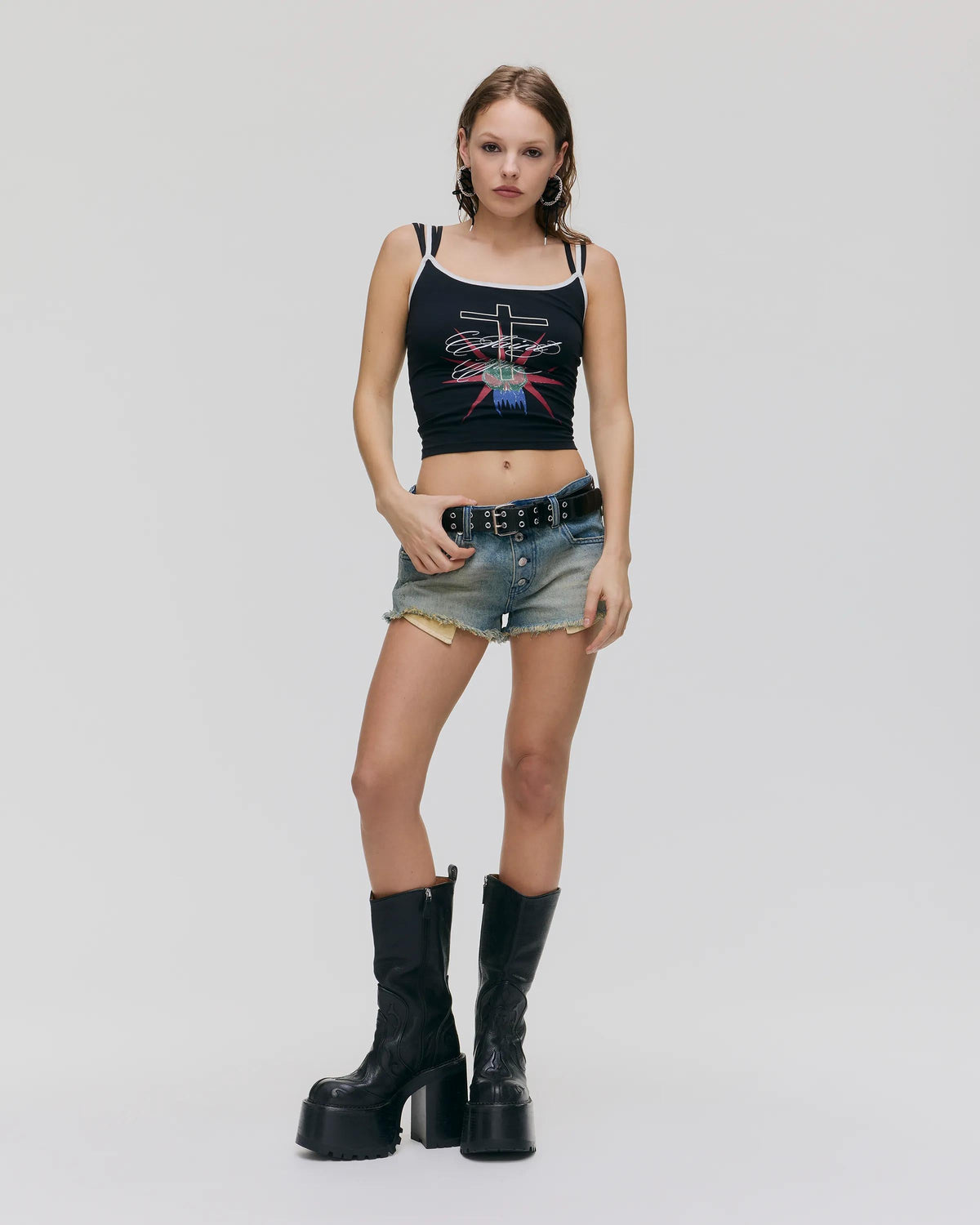 Short de mezclilla