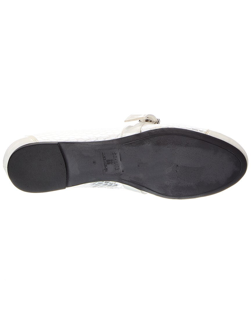 SCHUTZ Hanna Baleta de Malla y Charol