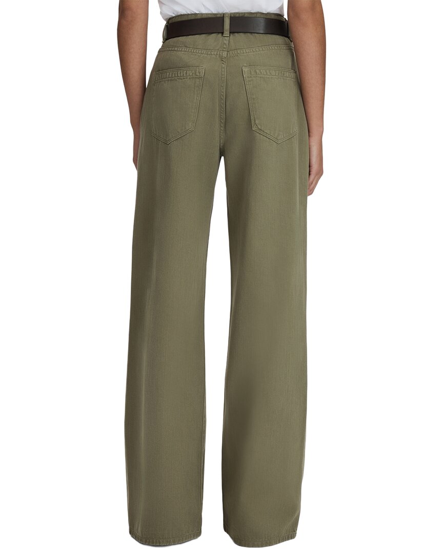 Pantalón de mezclilla de pierna ancha