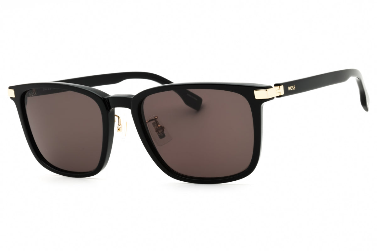 Gafas color negro y gris y dorado