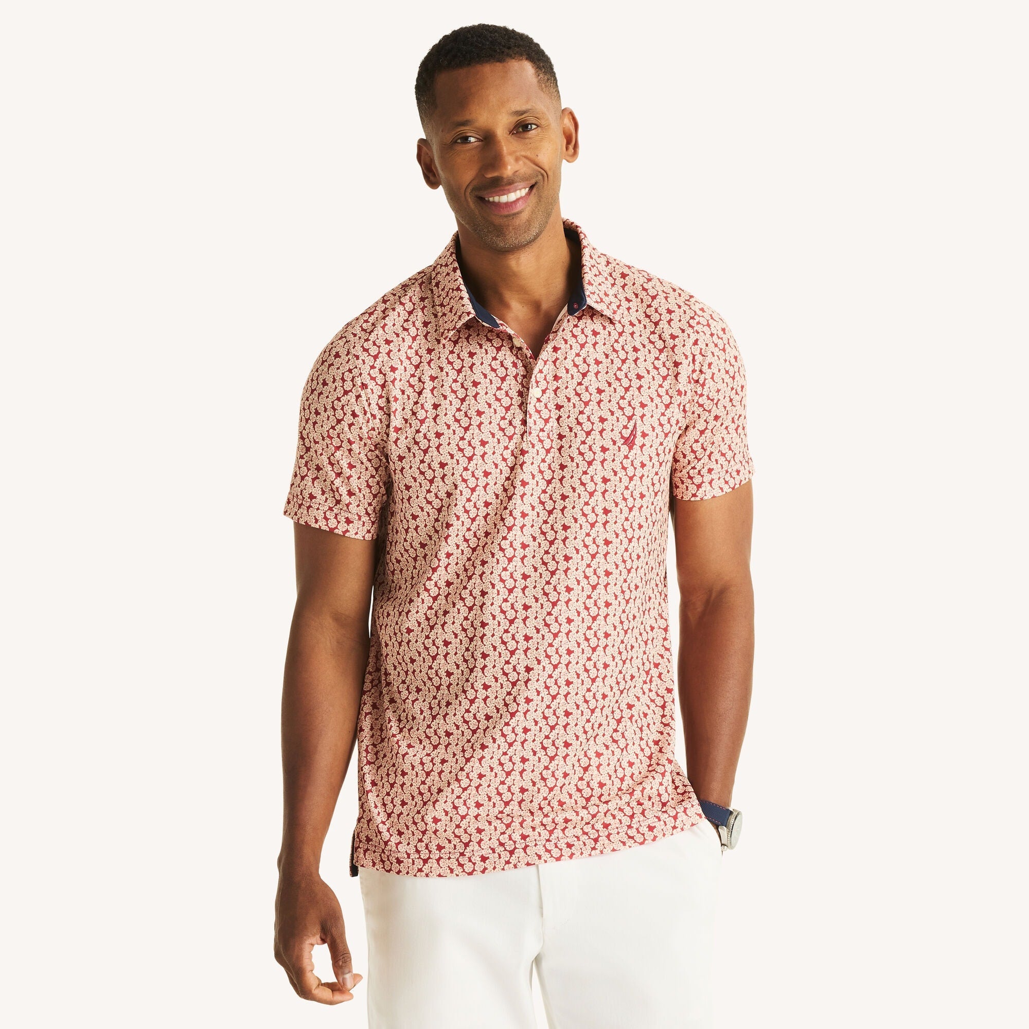 Polo de hombre con estampado