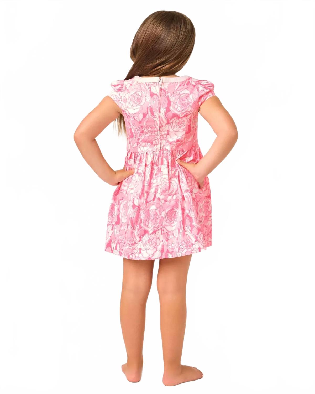 Vestido para niña color rosado