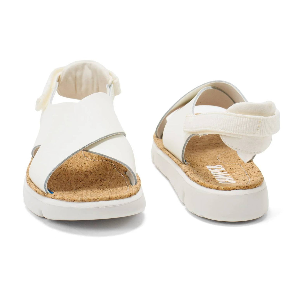 Sandalias de mujer color blanco