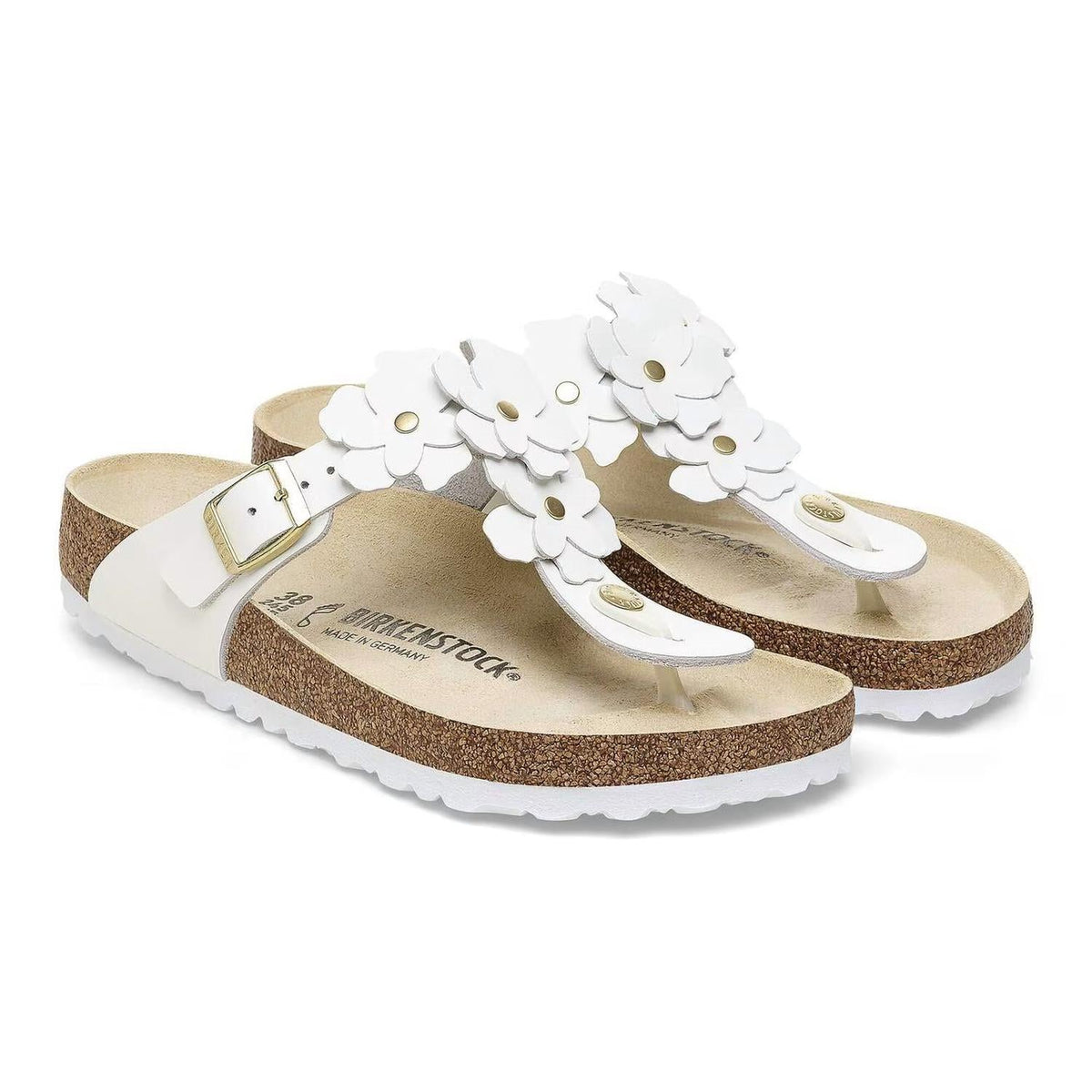 Sandalias de mujer color blanco