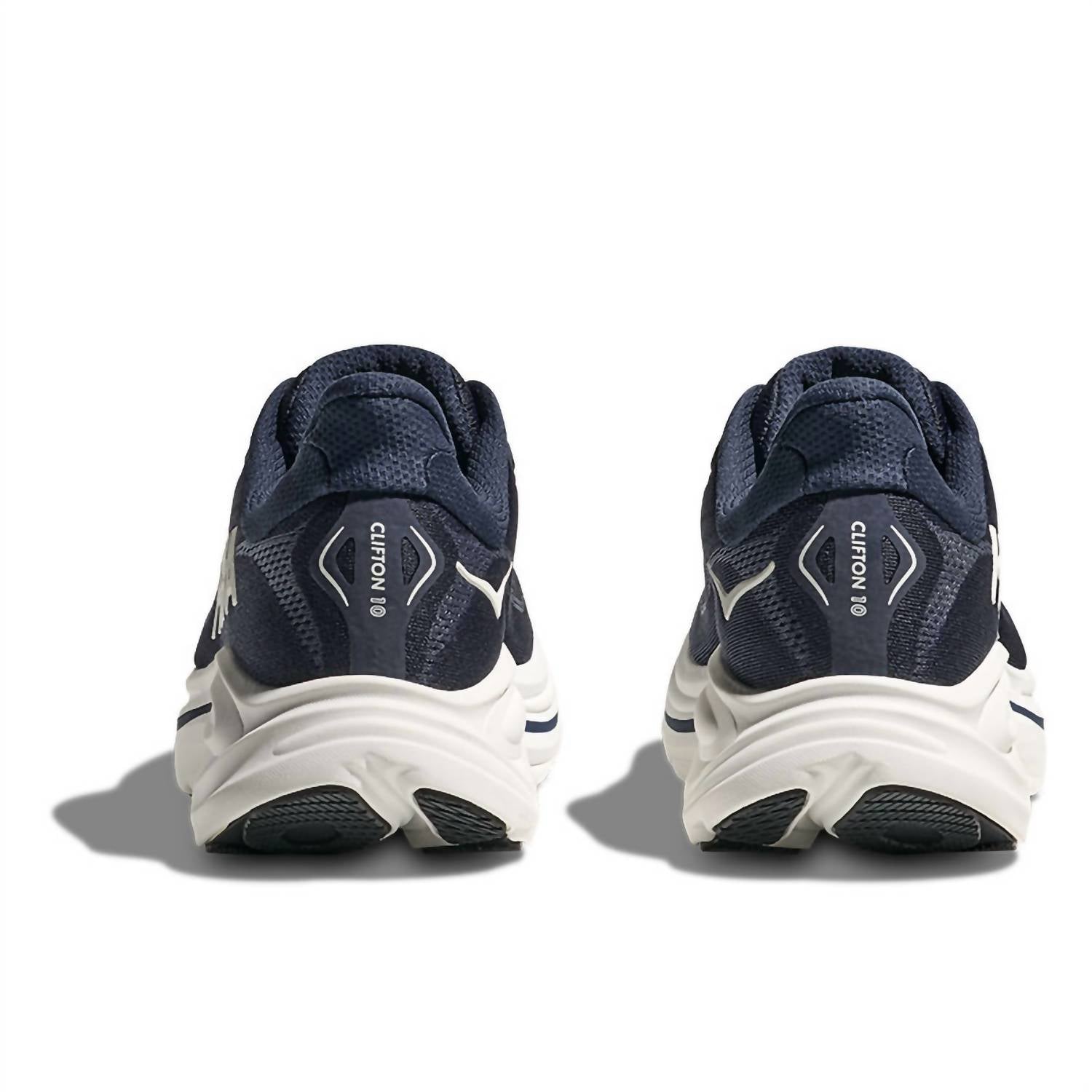 Tenis para correr de hombre color azul marino y blanco