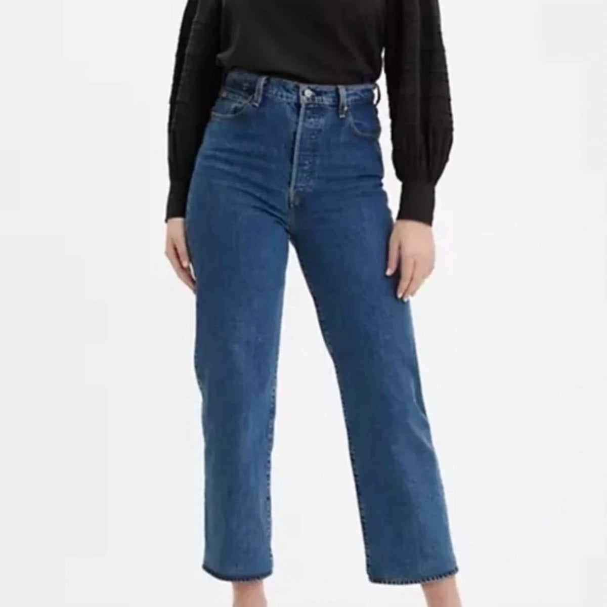 Jean color azul