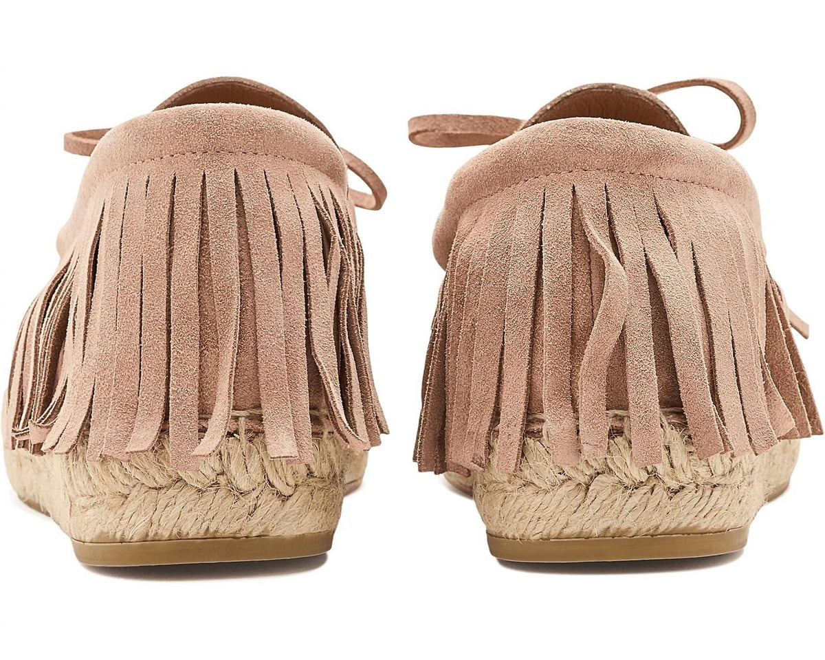 Alpargatas de mujer color beige