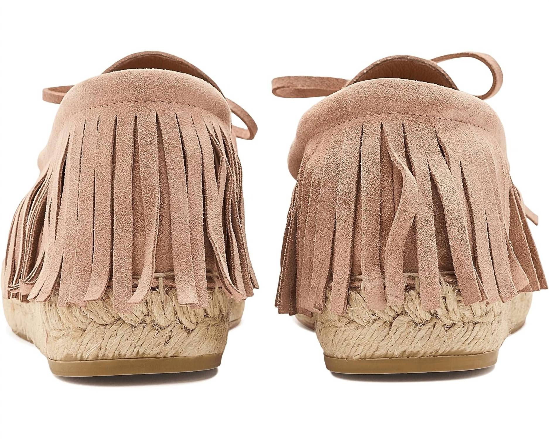 Alpargatas de mujer color beige