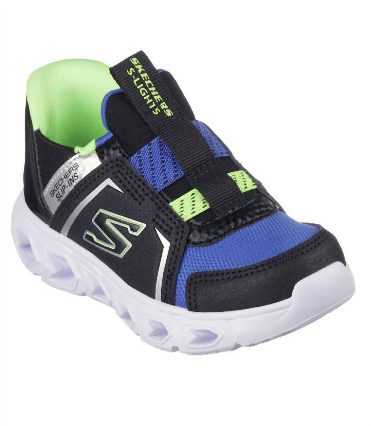 Zapatos infantil color negro y azul