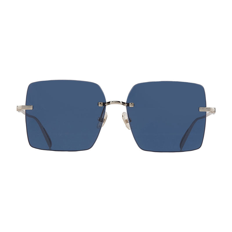 Gafas color azul y dorado
