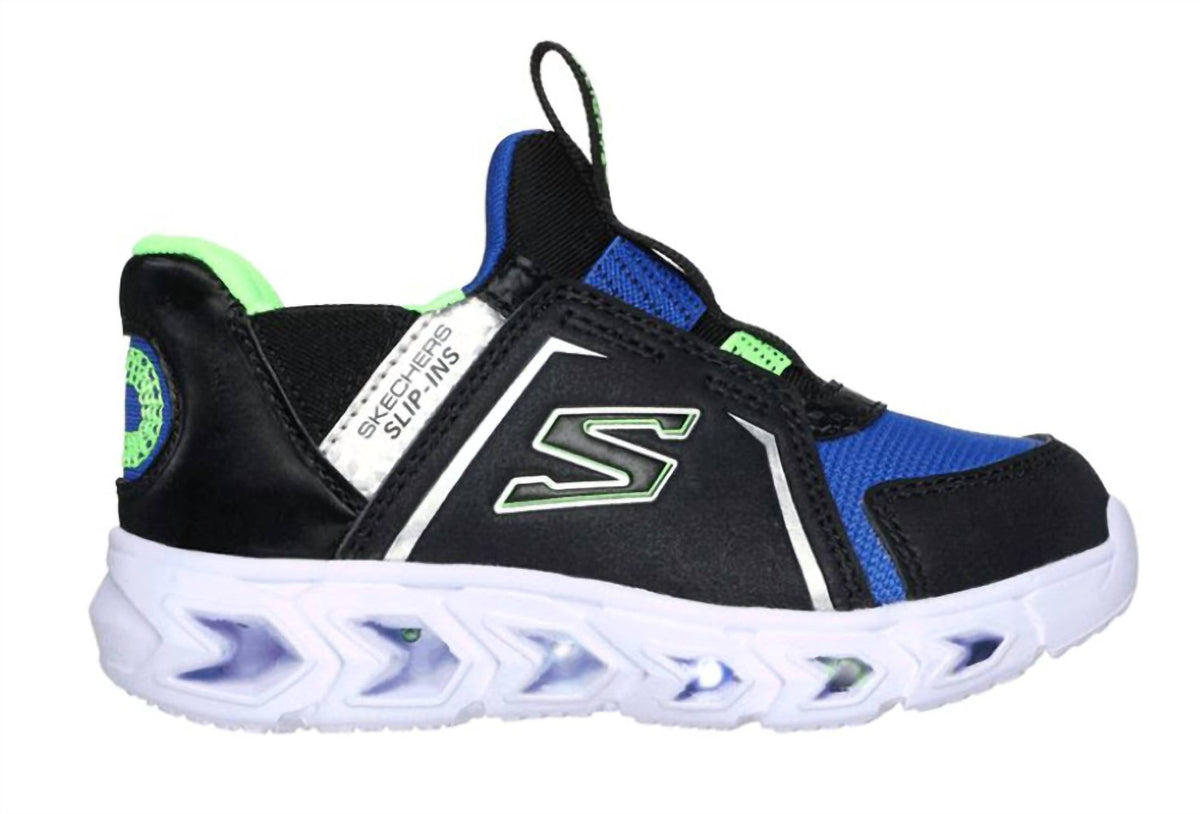 Zapatos infantil color negro y azul