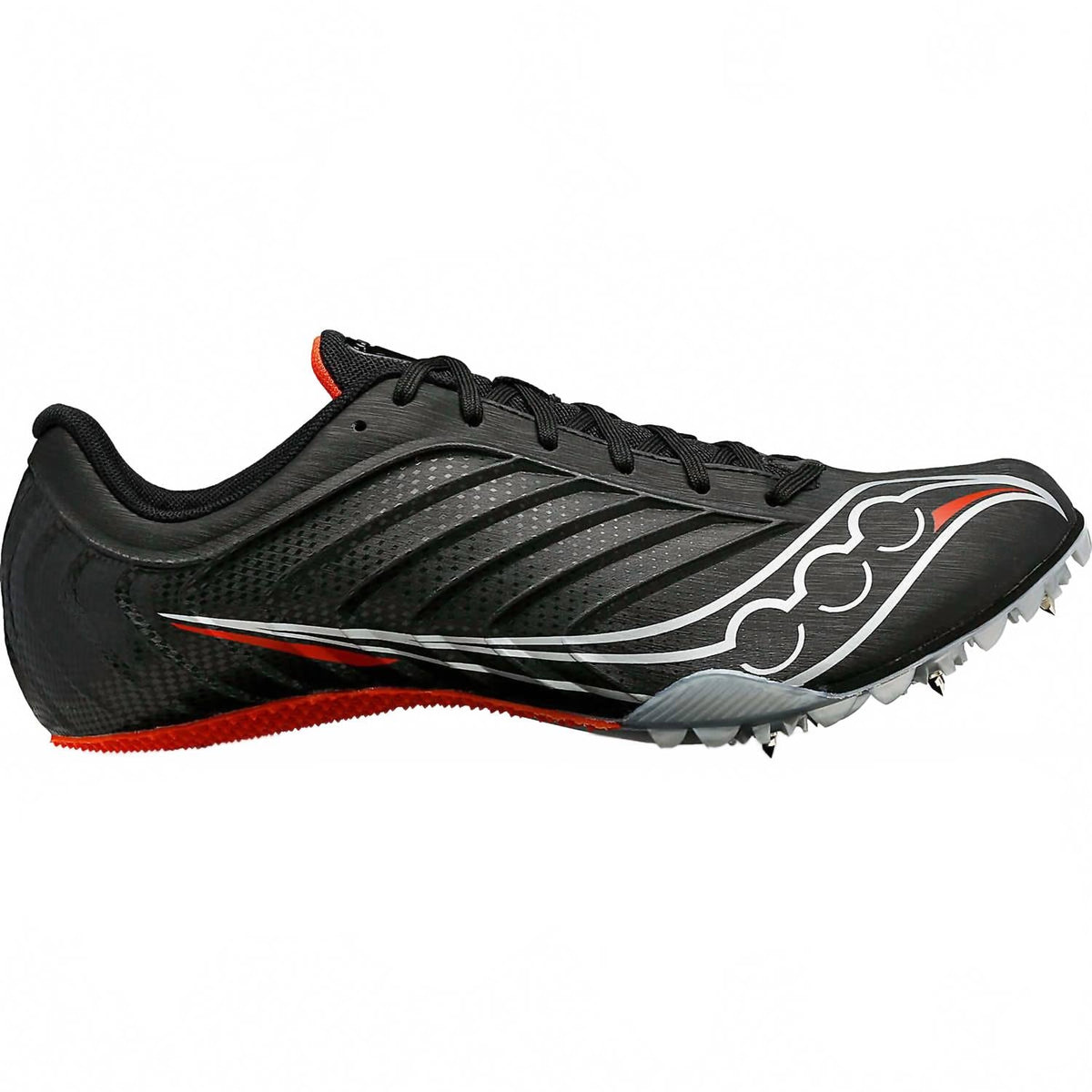 Zapatillas con clavos de hombre color negro