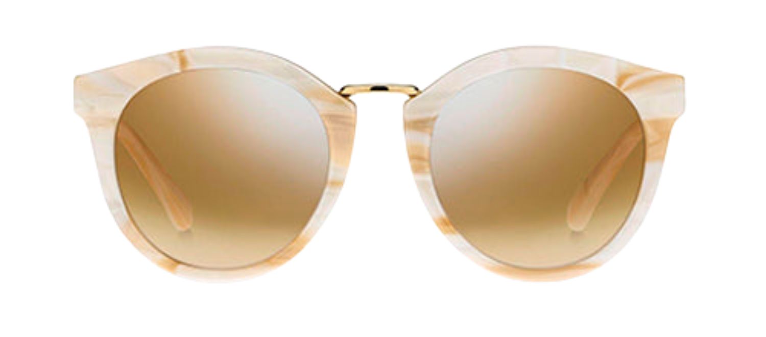 Gafas de sol de montura redonda
