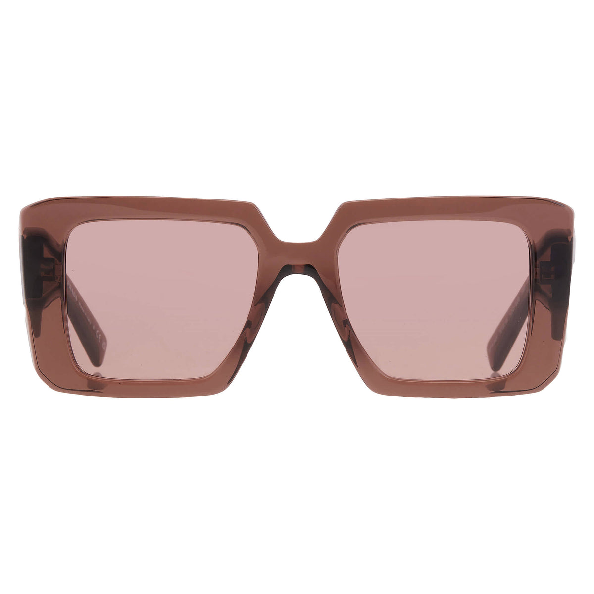 Gafas de sol de mujer de montura cuadrada color café